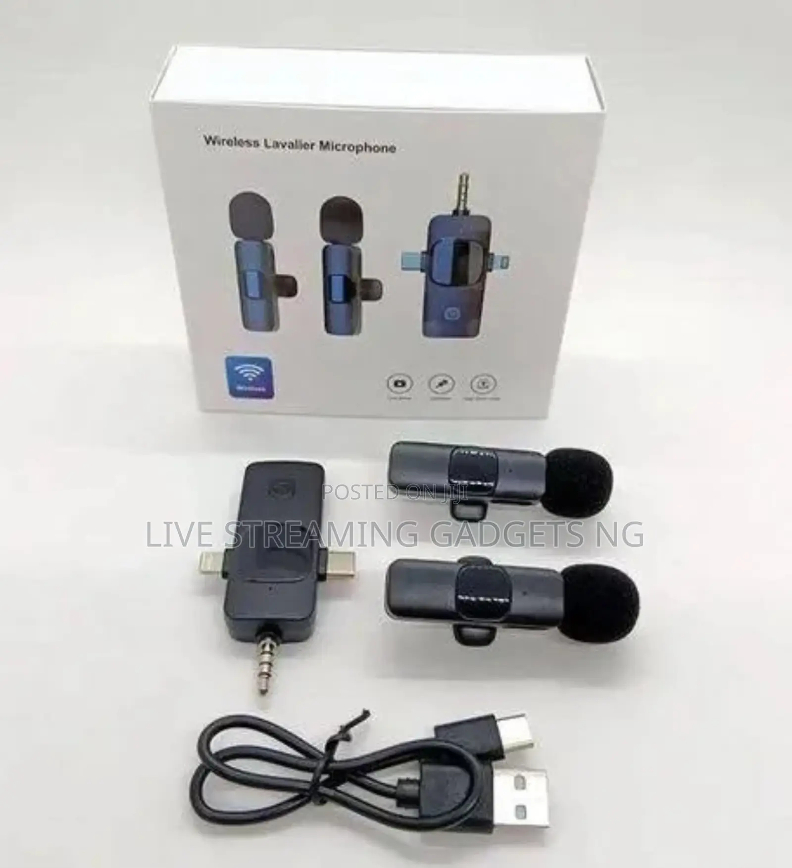 3n1 Lapel / Lavalier Microphone for iPhone , Android Type C