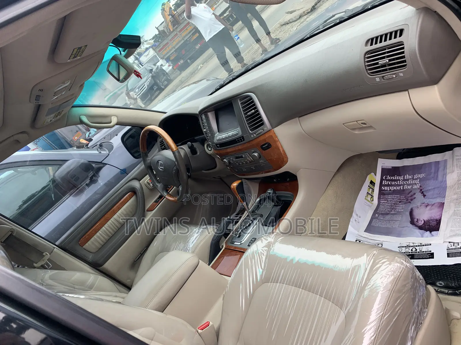 Lexus LX 470 Sport Utility 2006 Black