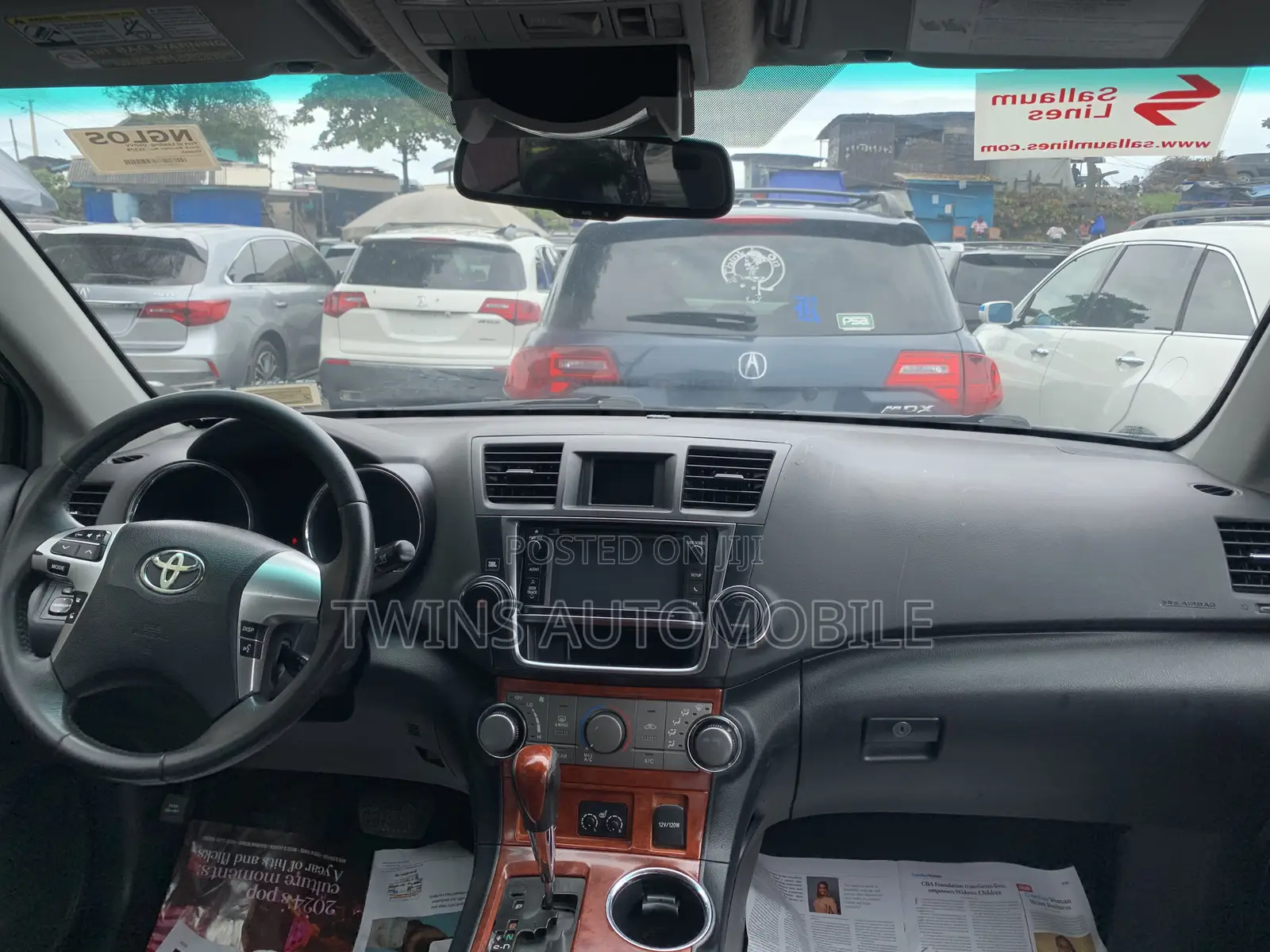Toyota Highlander Limited 2012 Black