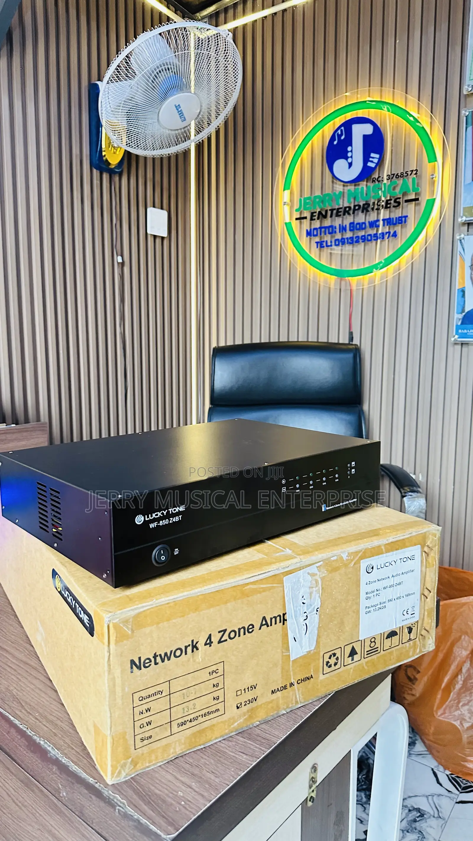 Lucky Tone Wi-fi Tabled Amplifier With 4zones With App Smart