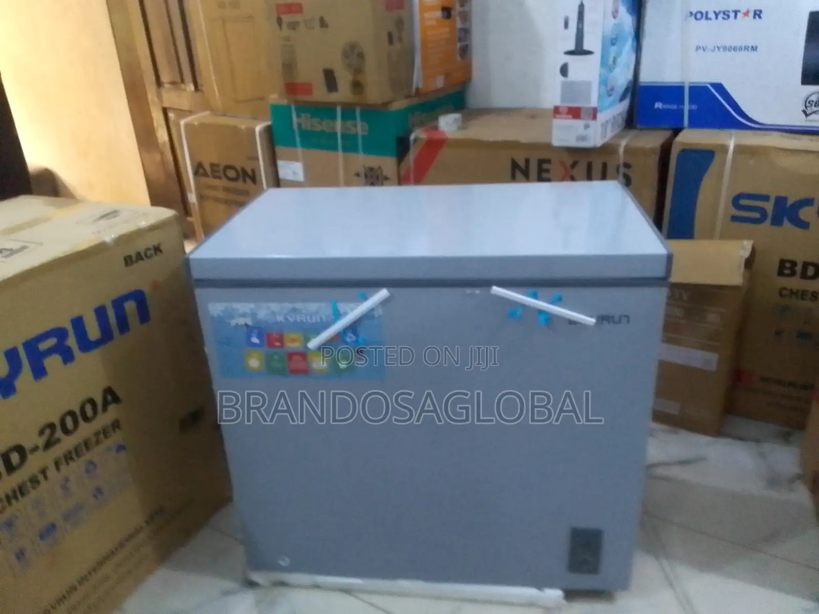 Skyrun 200l Chest Freezer Bd-200a – Fast Cooling Technology