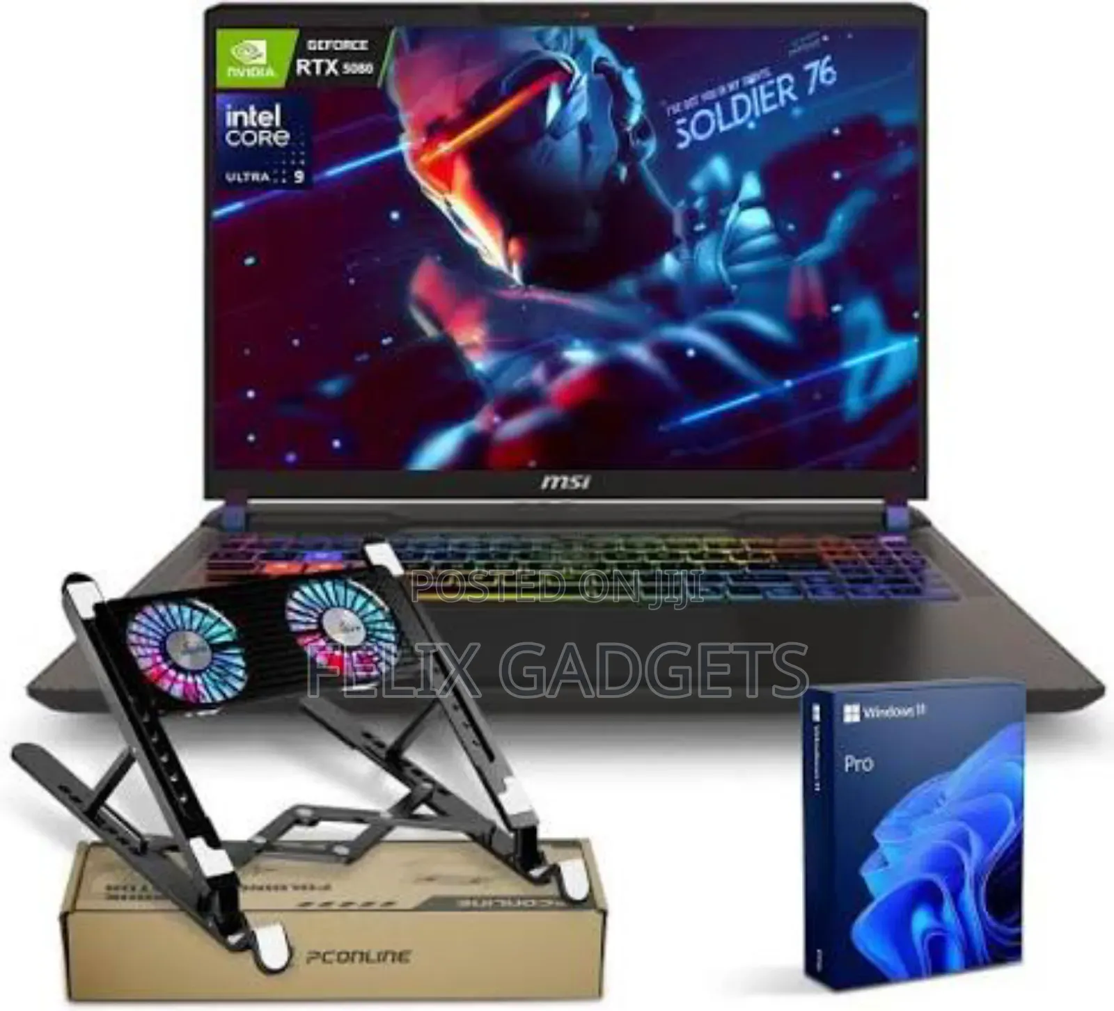 New Laptop MSI Vector 16 HX AI A2XWIG 16GB Intel Core Ultra 9 SSD 1T