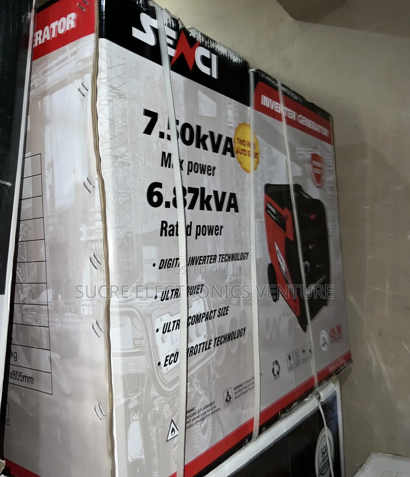 Sc9800ies Senci Product 7.5kva Inverter Generator (Super Silent)