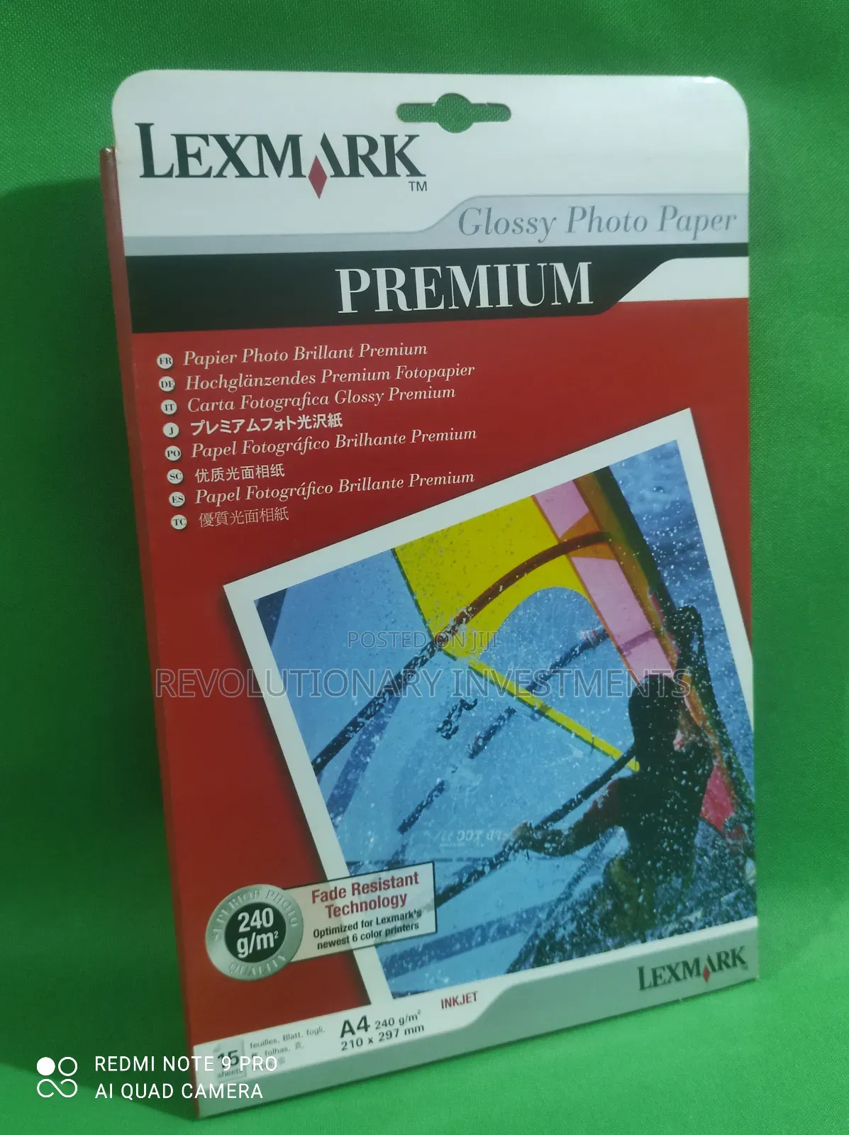 Lexmark Premium Glossy Photo Paper A4, 15 Sheets