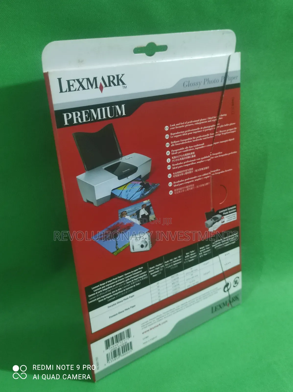Lexmark Premium Glossy Photo Paper A4, 15 Sheets