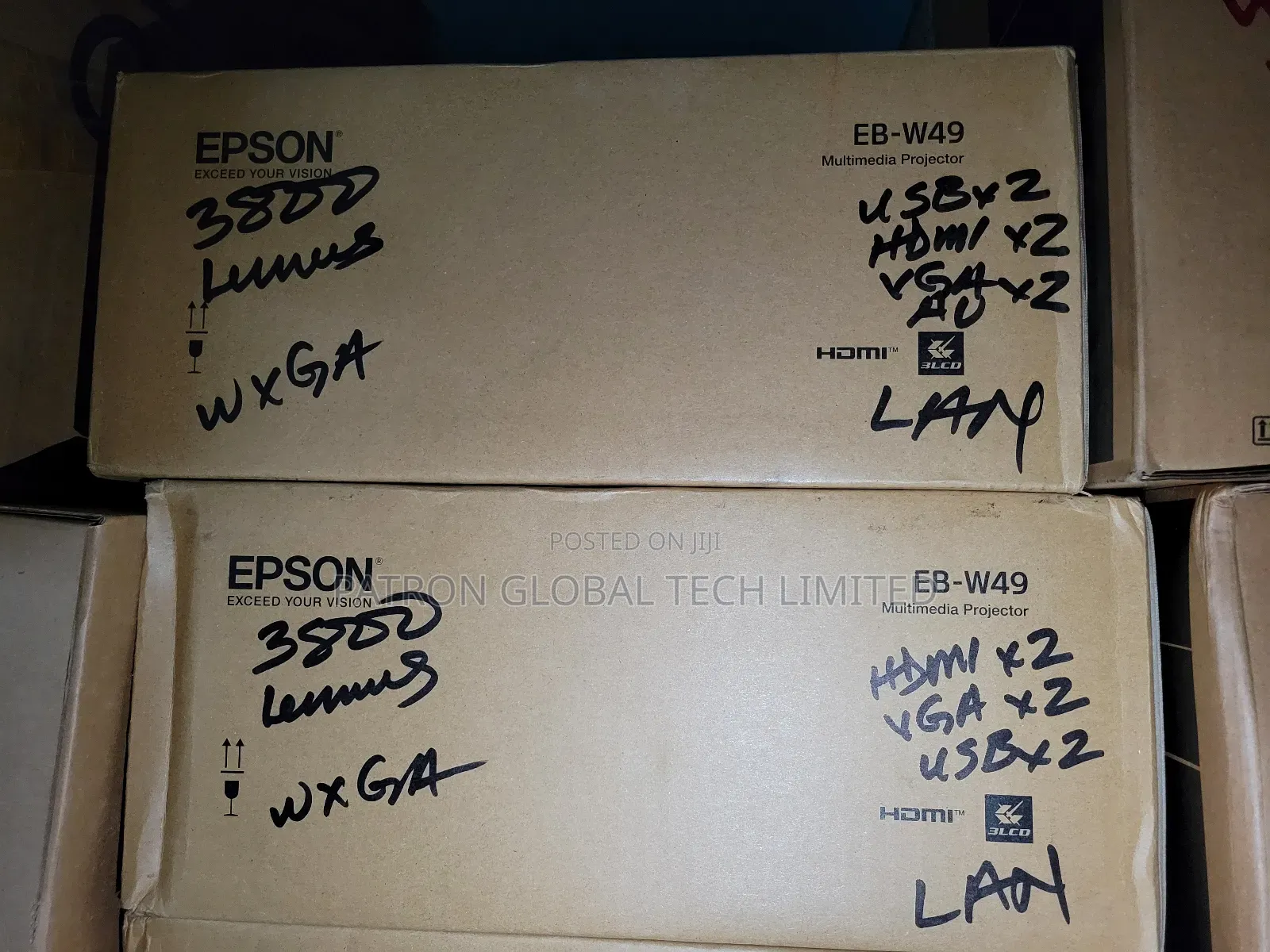 Epson Eb-W49 3800 Multimedia Projector