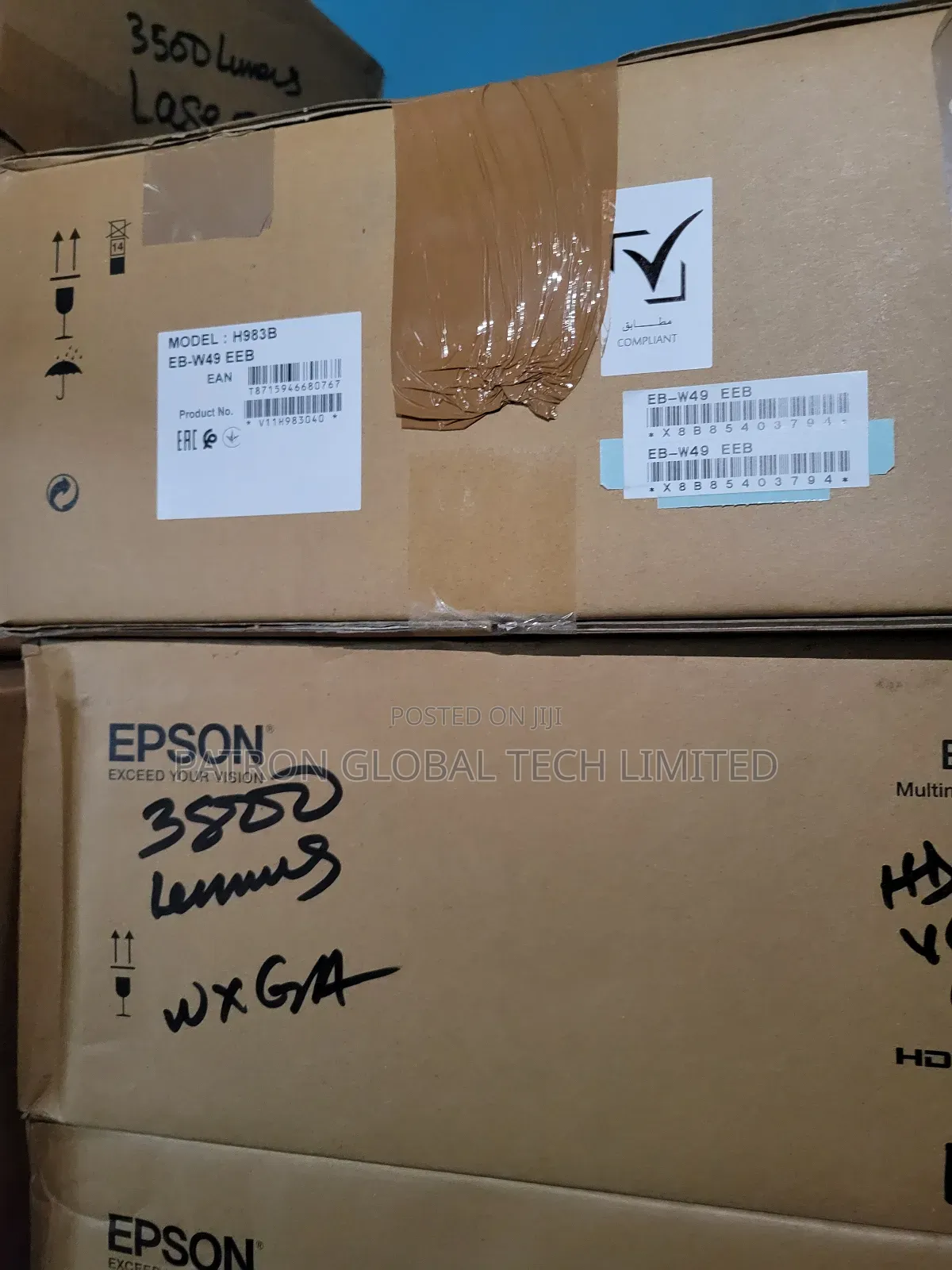 Epson Eb-W49 3800 Multimedia Projector