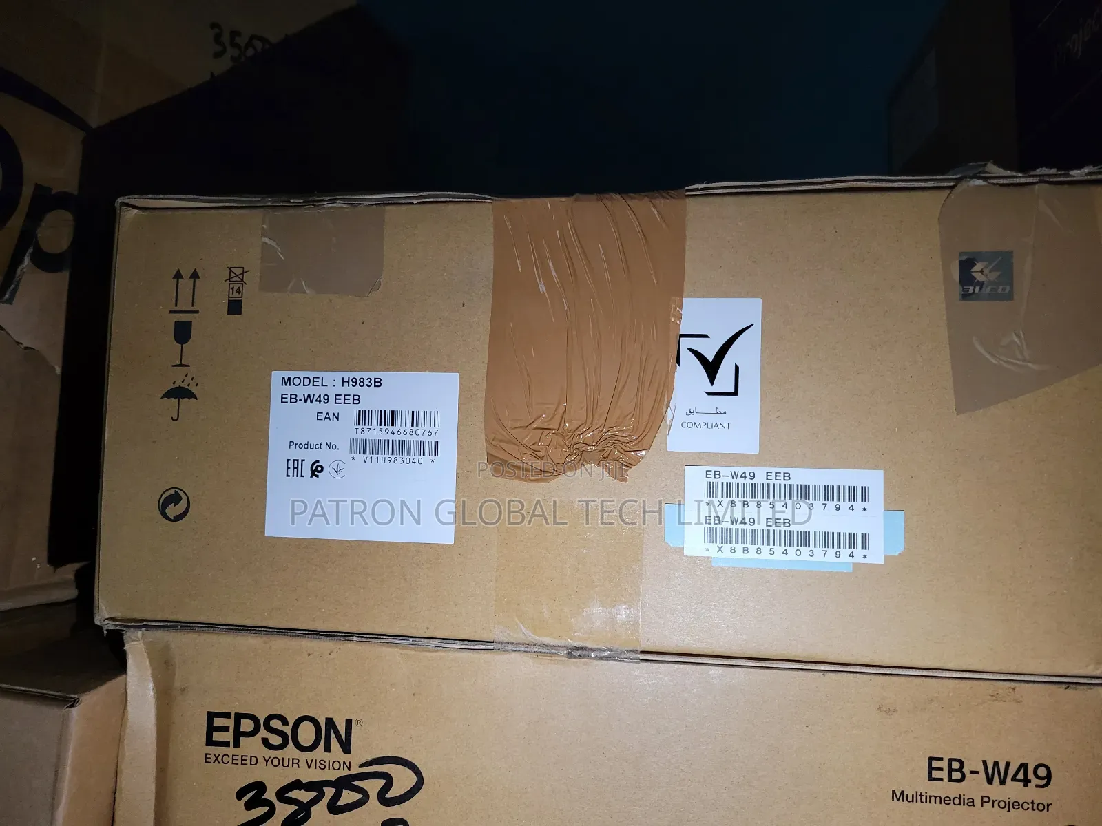 Epson Eb-W49 3800 Multimedia Projector