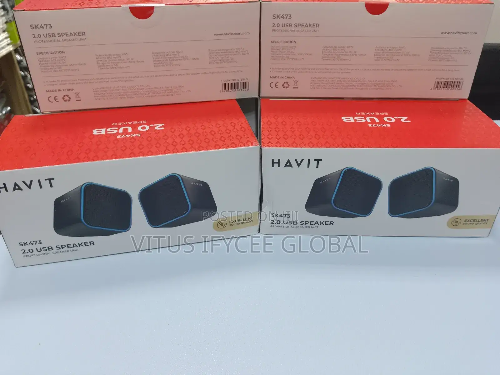 Havit Sk473 Usb Speaker