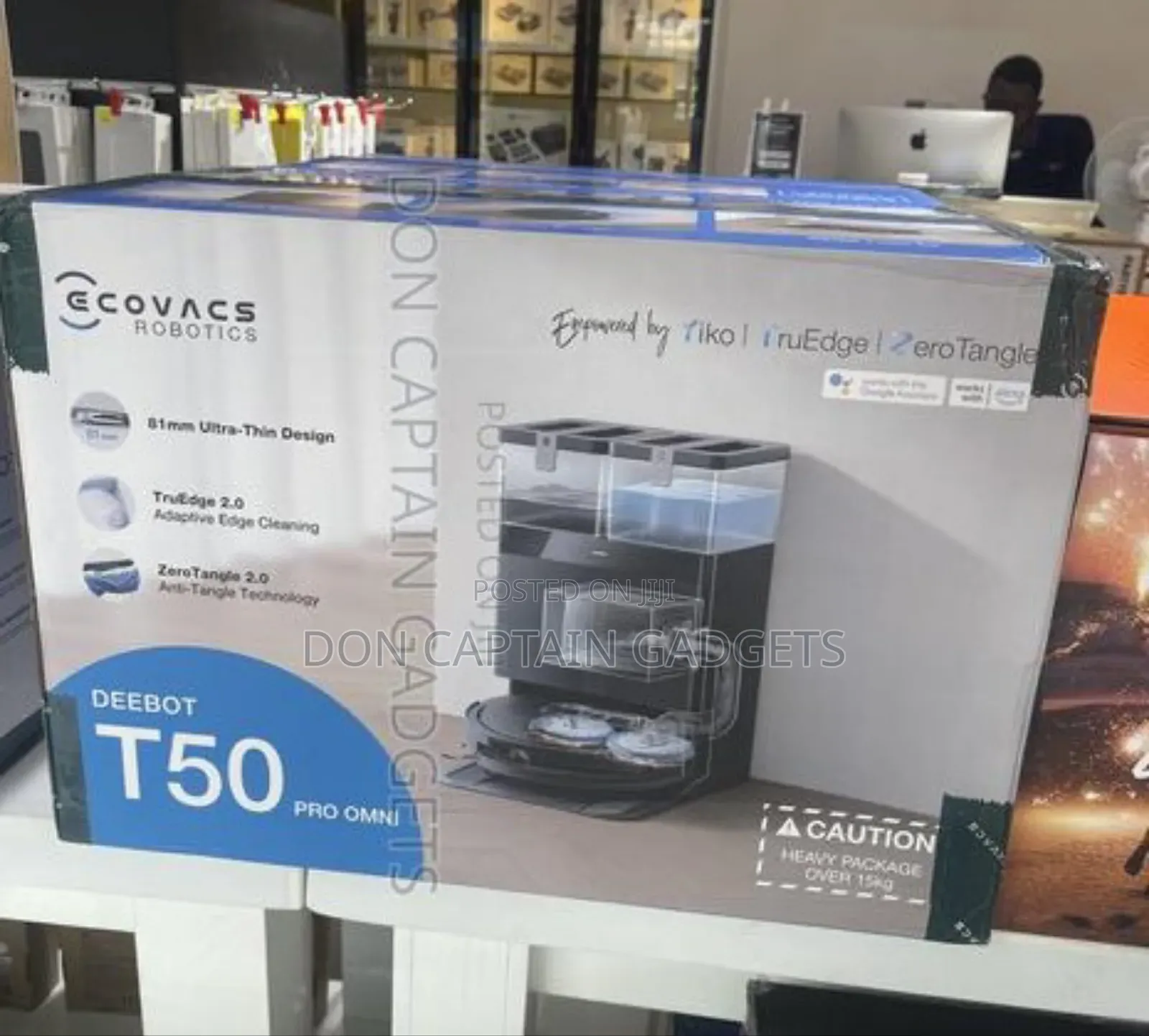 Ecovacs Robotics Vacuum Cleaner Deebot T50 Pro Omni