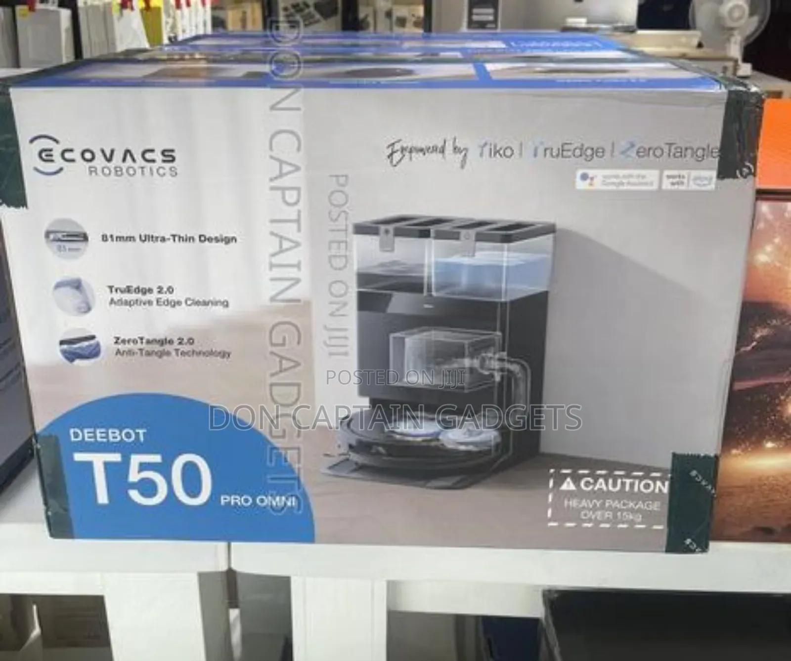 Ecovacs Robotics Vacuum Cleaner Deebot T50 Pro Omni