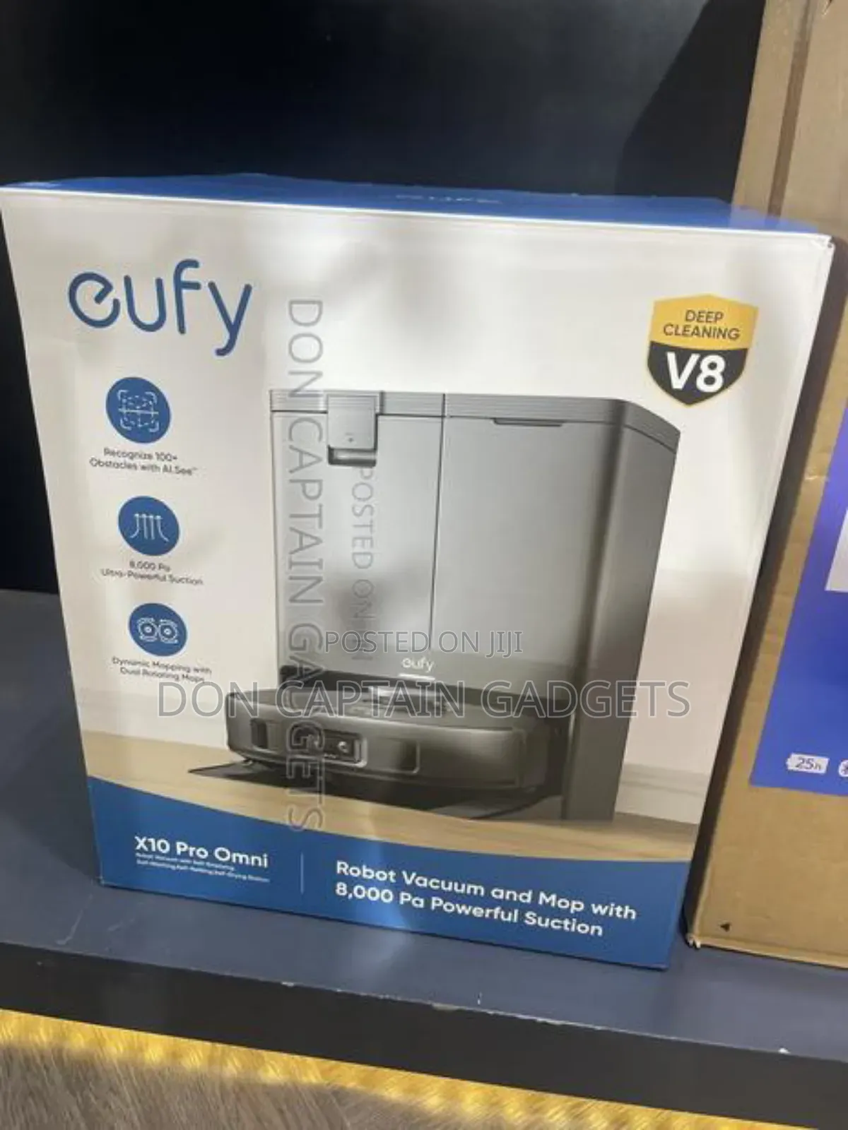 Eufy X10 Pro Omni Robot Vacuum Cleaner and Mob With Powerful Suction