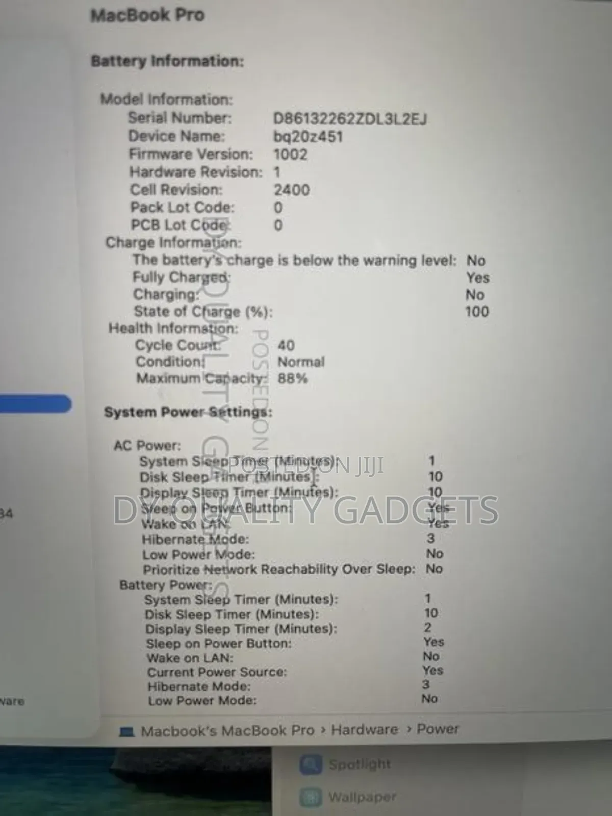 Laptop Apple MacBook Pro 2020 M1 16GB Apple M1 SSD 512GB