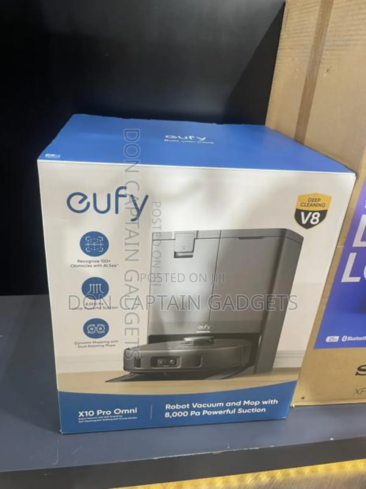 Eufy X10 Pro Omni Robot Vacuum Cleaner and Mob With Powerful Suction