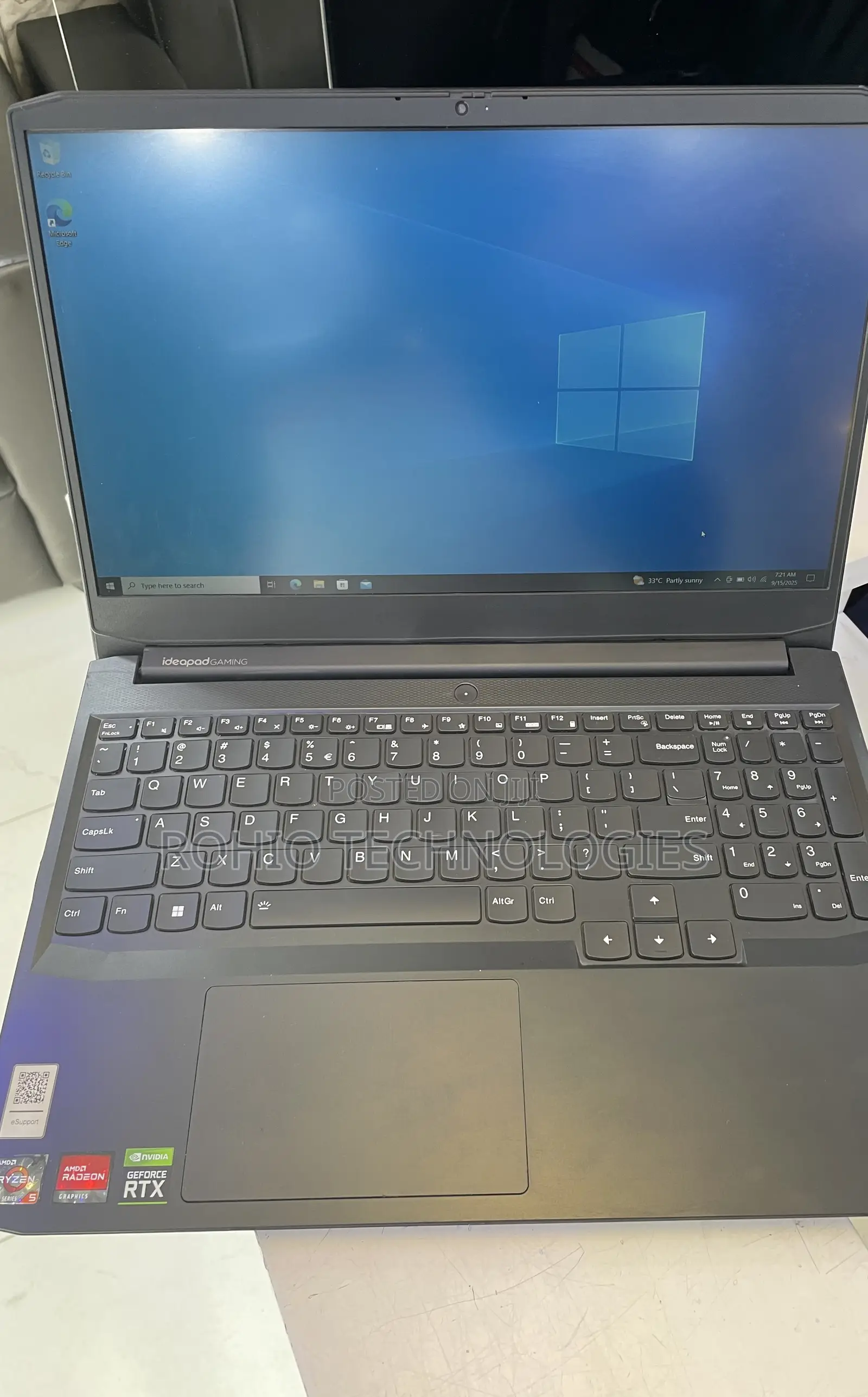 Laptop Lenovo Ideapad 3 16GB AMD Ryzen 5 SSD 512GB