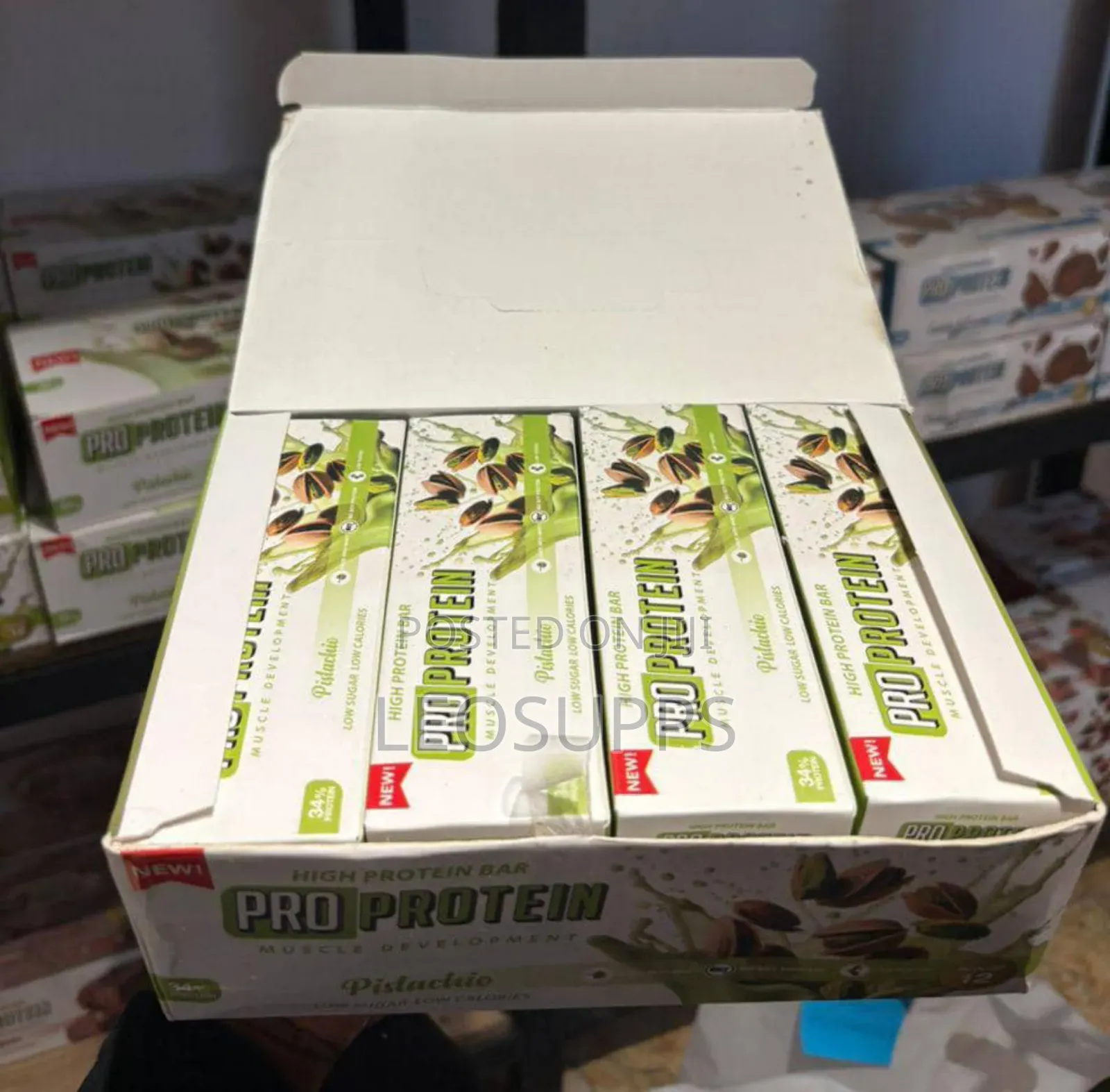 Pro Protein Bars (12 Bars Per Pack)
