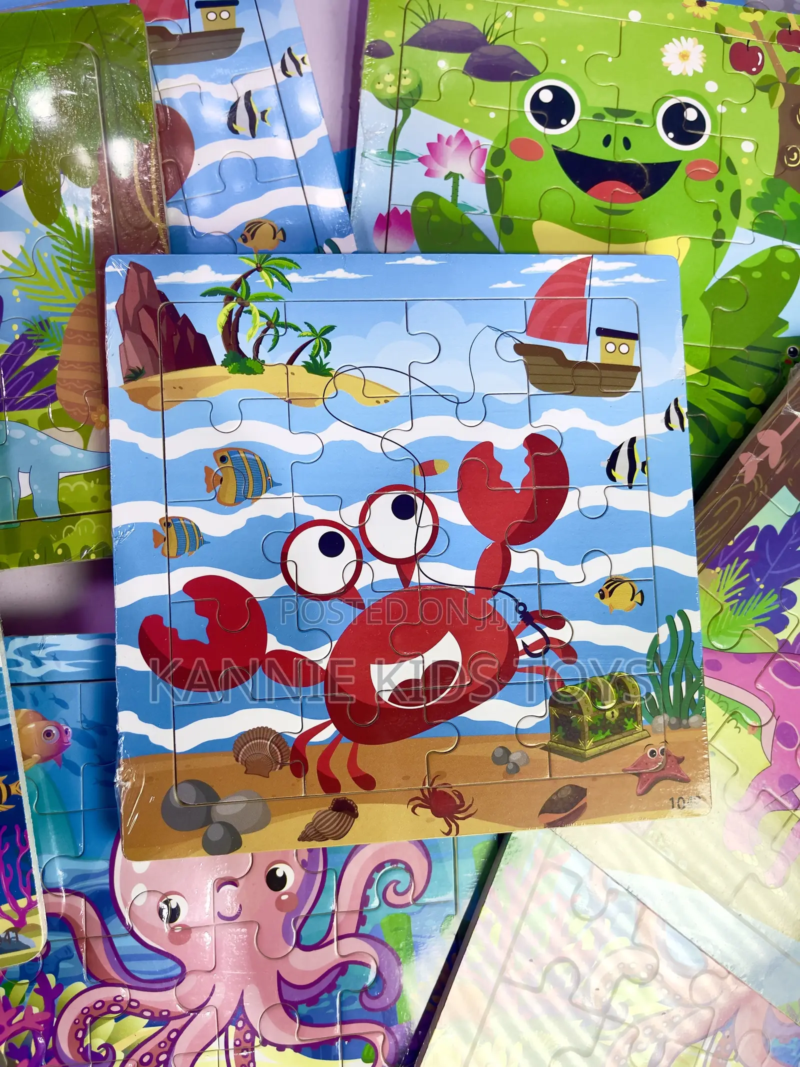 16pcs Jigsaw Puzzles for Kids