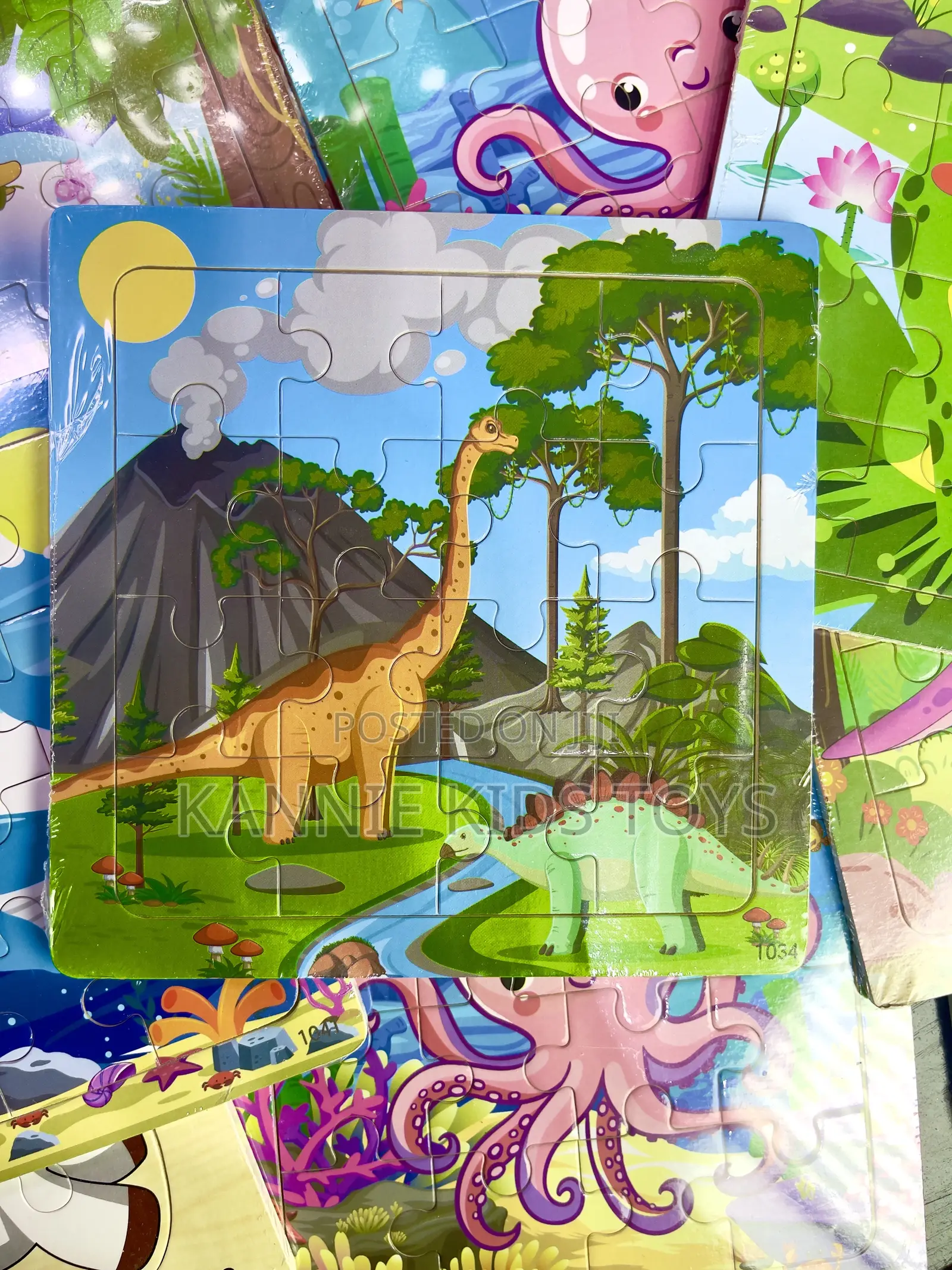16pcs Jigsaw Puzzles for Kids