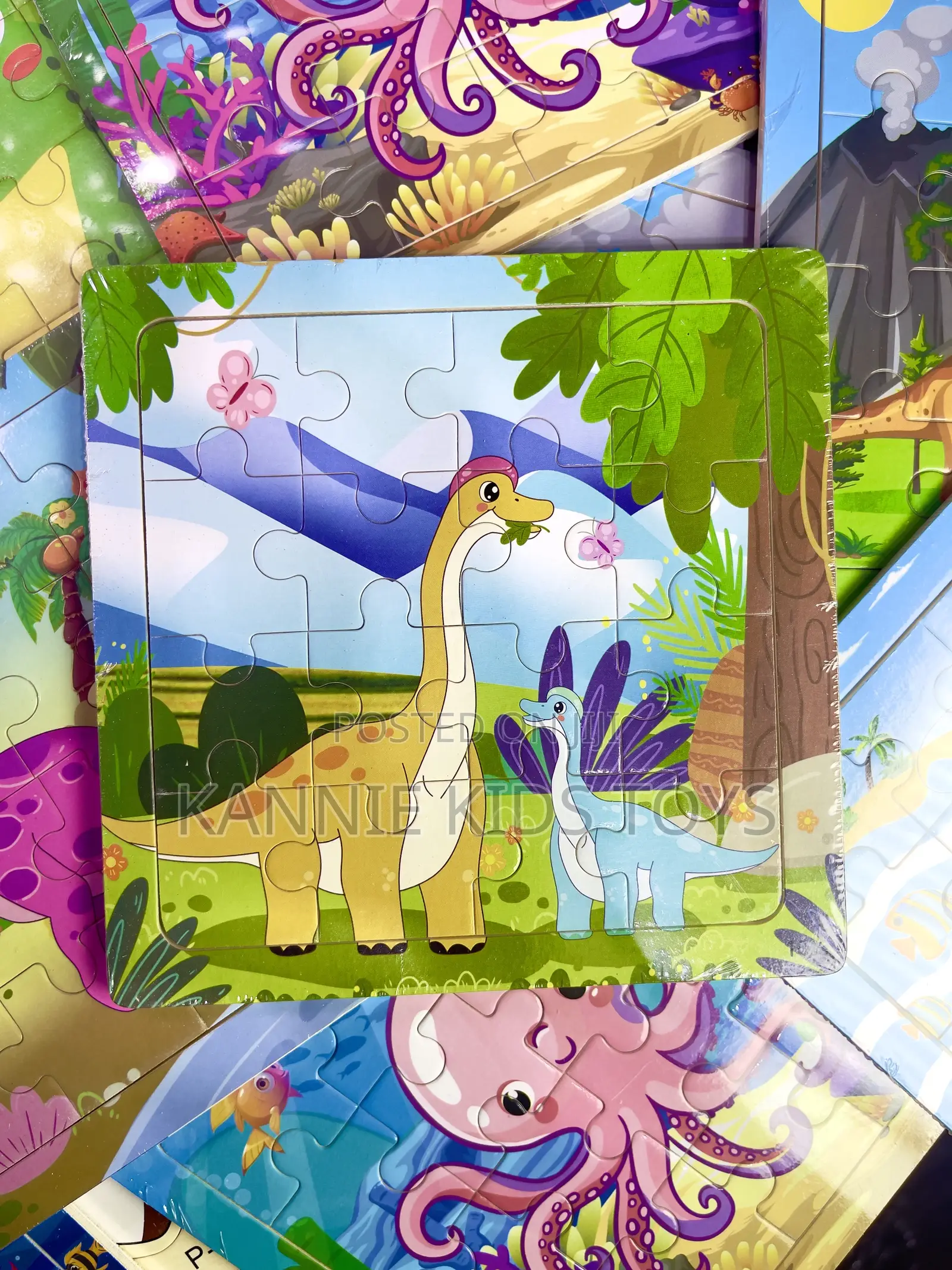 16pcs Jigsaw Puzzles for Kids