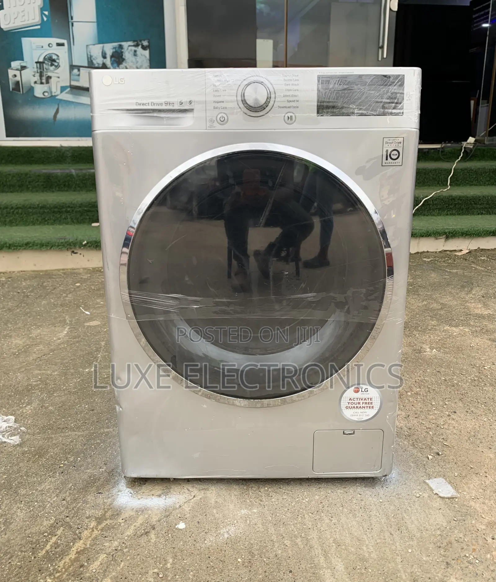 9k Lg Inverter Direct Drive Washing Machine Uk Used