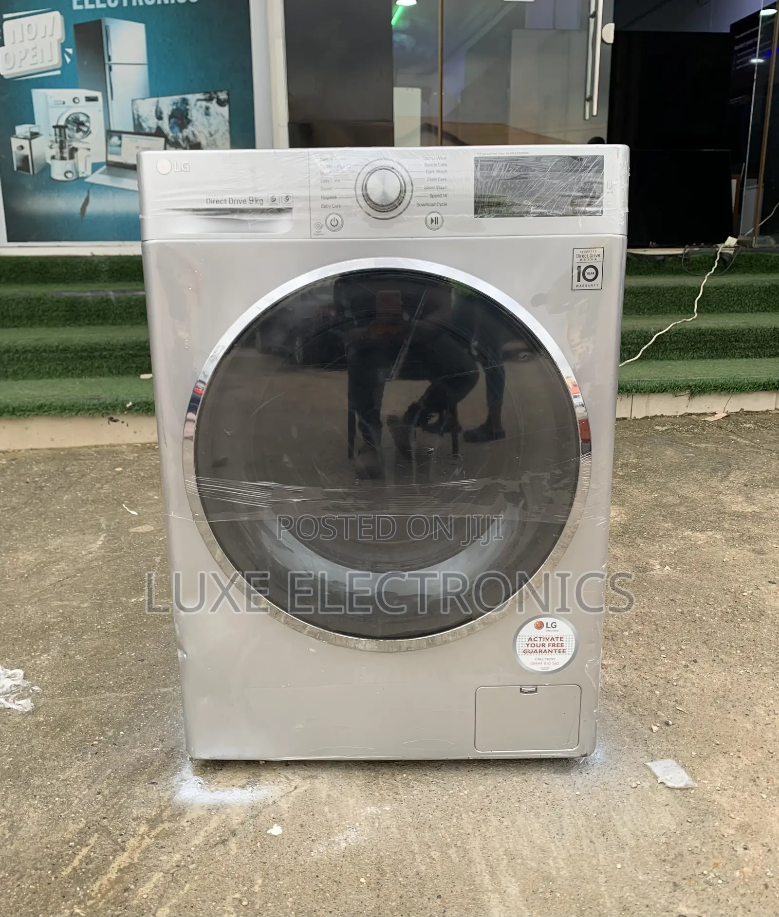 9k Lg Inverter Direct Drive Washing Machine Uk Used