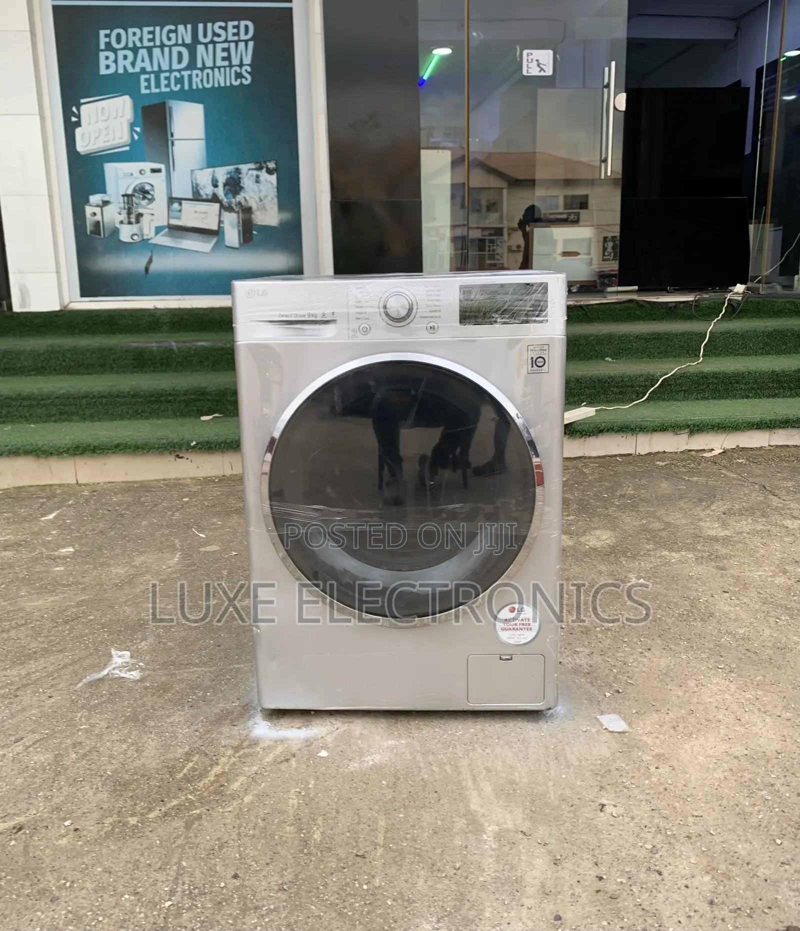 9k Lg Inverter Direct Drive Washing Machine Uk Used