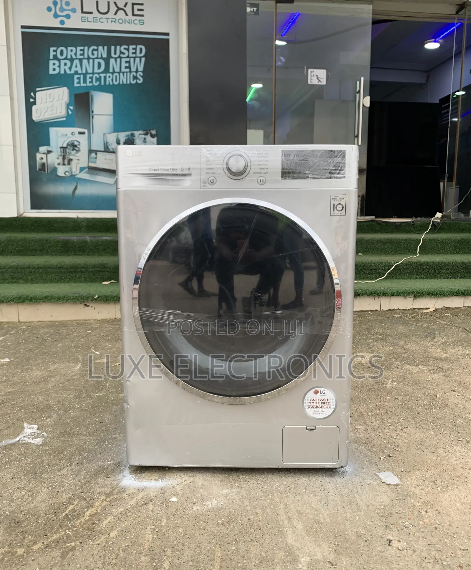 9k Lg Inverter Direct Drive Washing Machine Uk Used