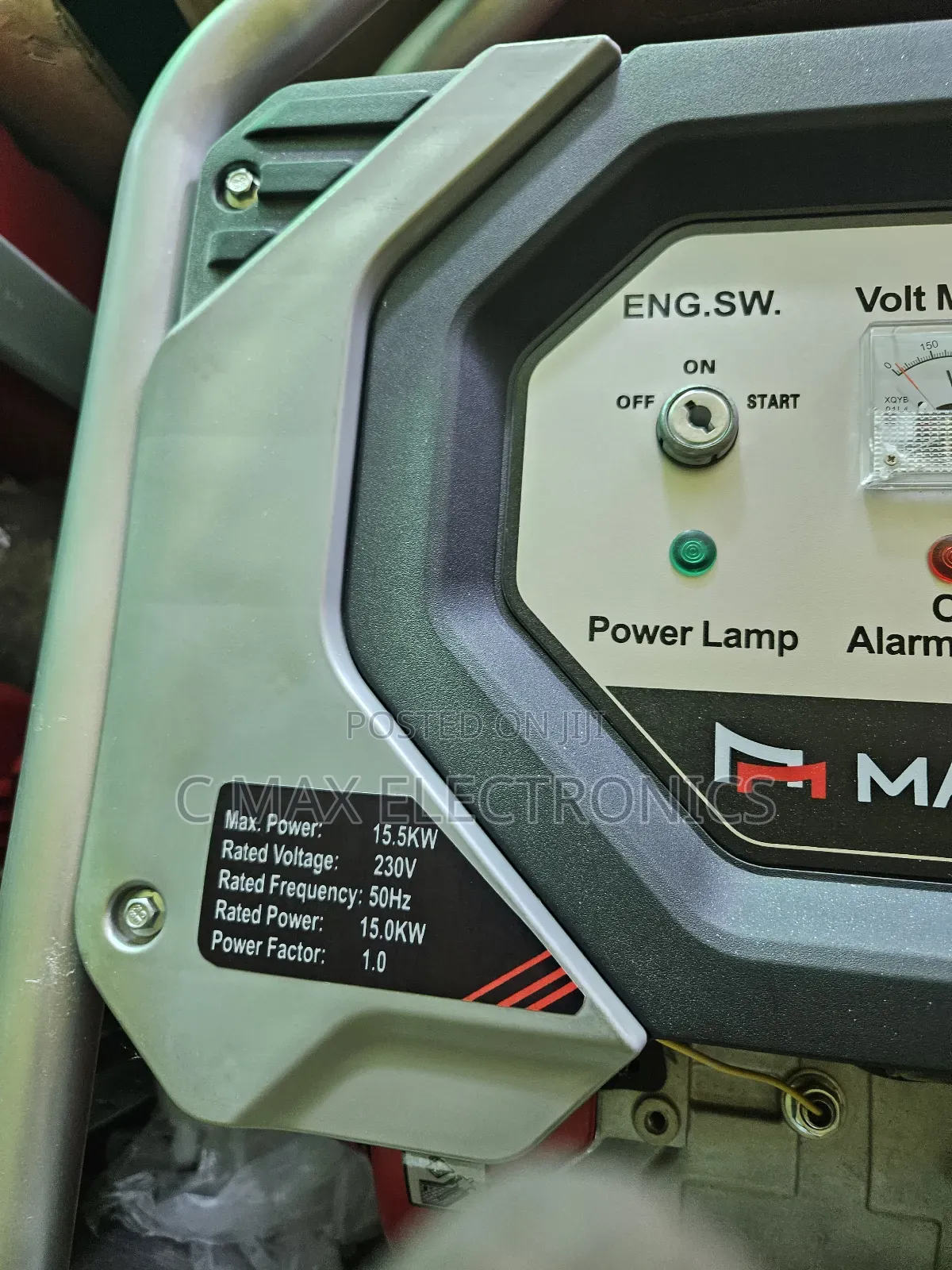 Maxmech 12kva Petorl Generator Three Face 100%Copper Wire
