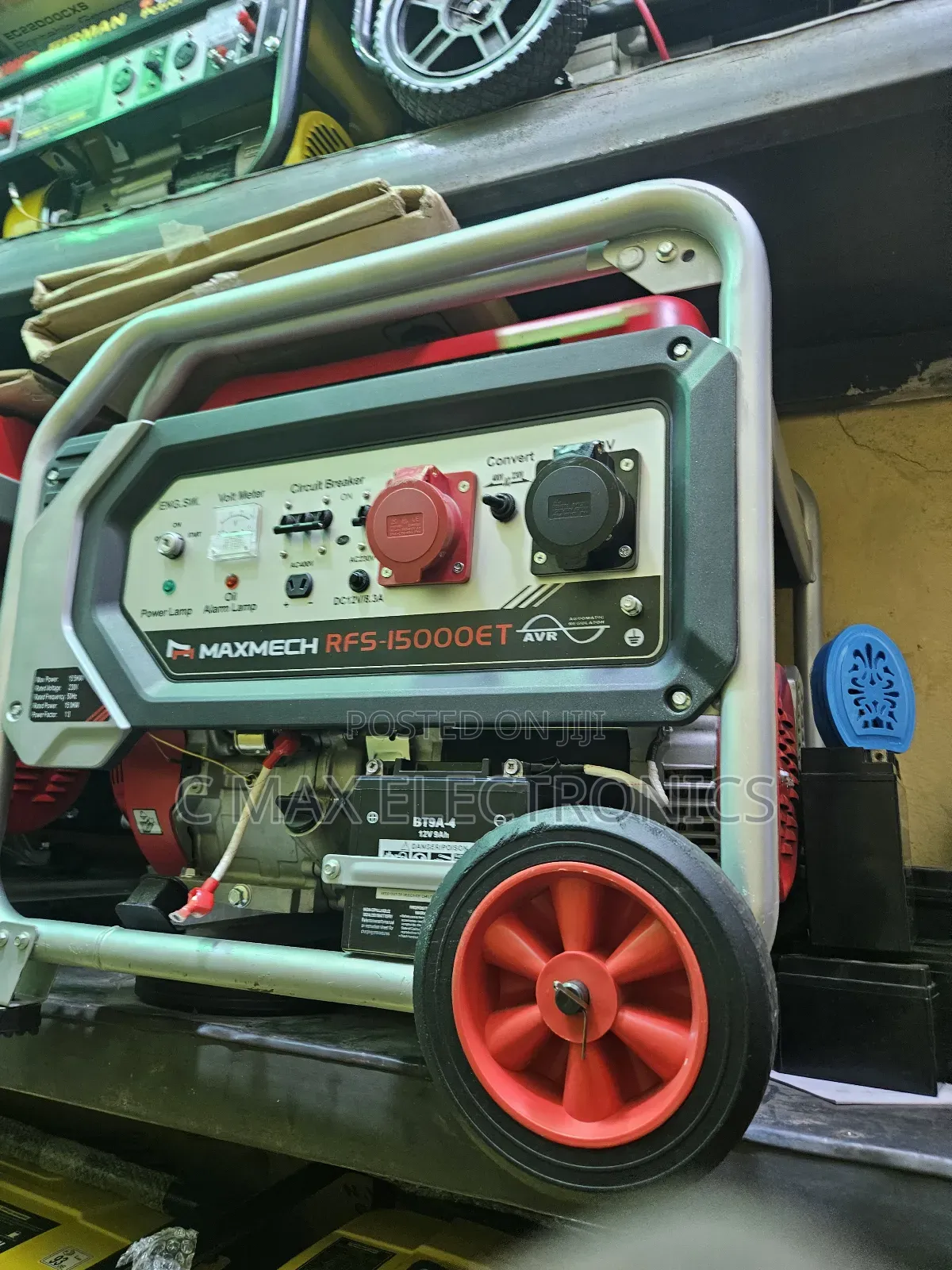 Maxmech 12kva Petorl Generator Three Face 100%Copper Wire