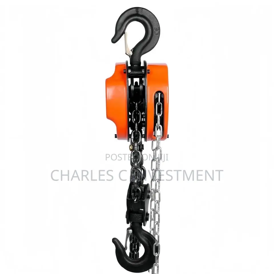 Manual Chain Hoist/Block– 1 Ton,3 Meters