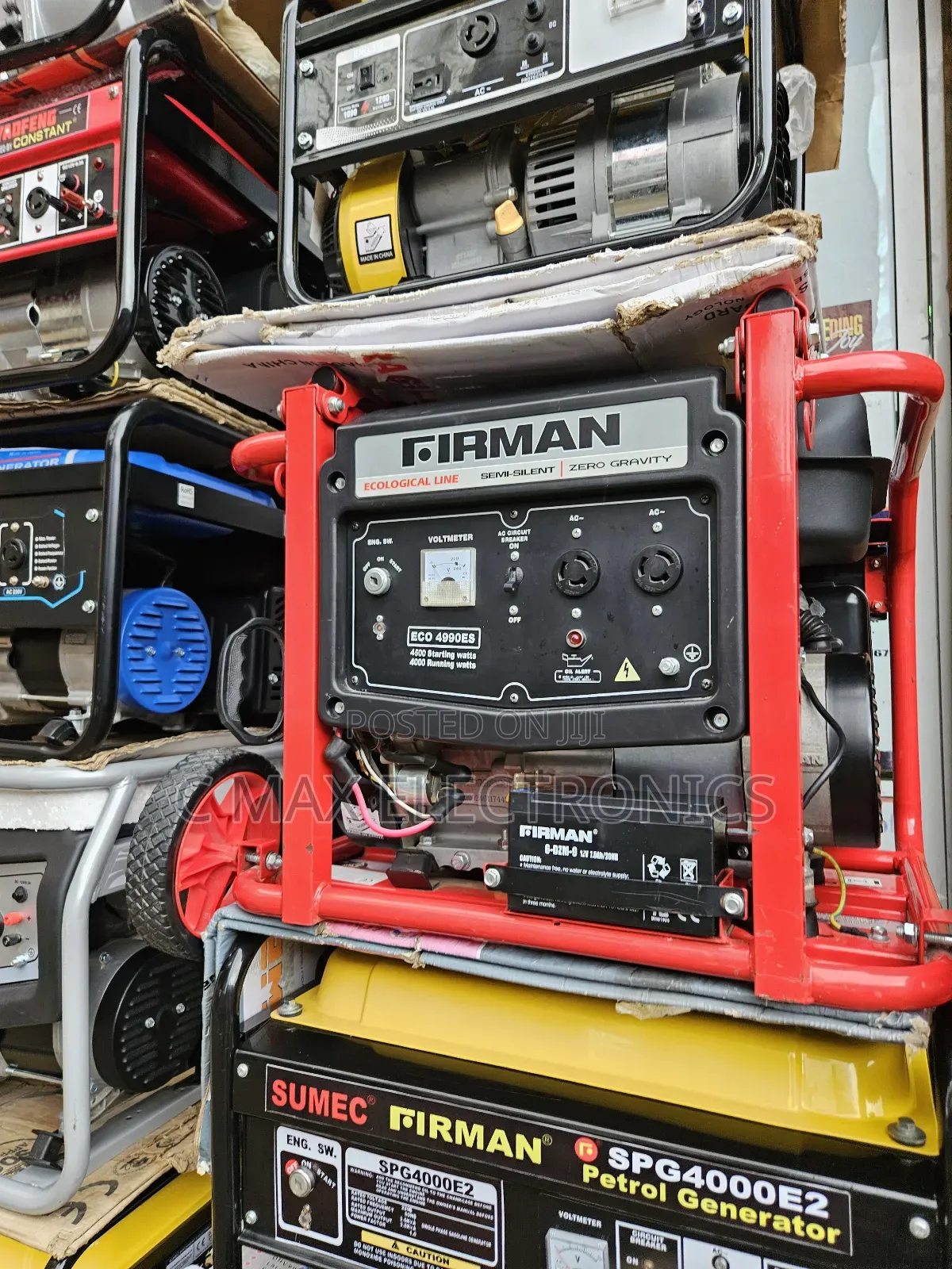Firman 4.5kva Petorl Generator 100%Copper Wire