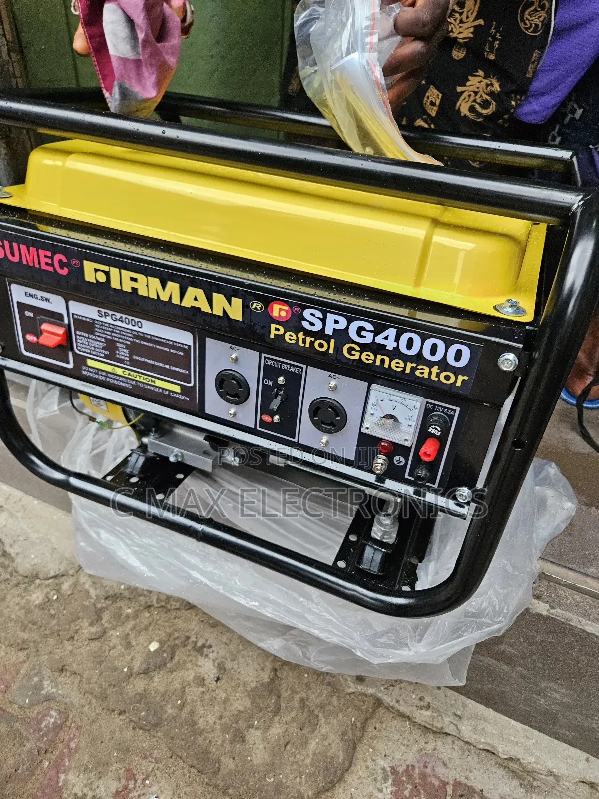 Firman 4.5kva Petorl Generator 100%Copper Wire