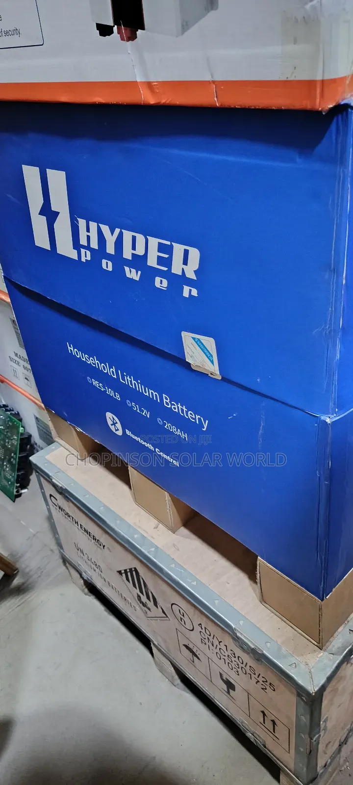 Solar Energy Hyper Power Lithium Ion Battery 10kw/51,2votts