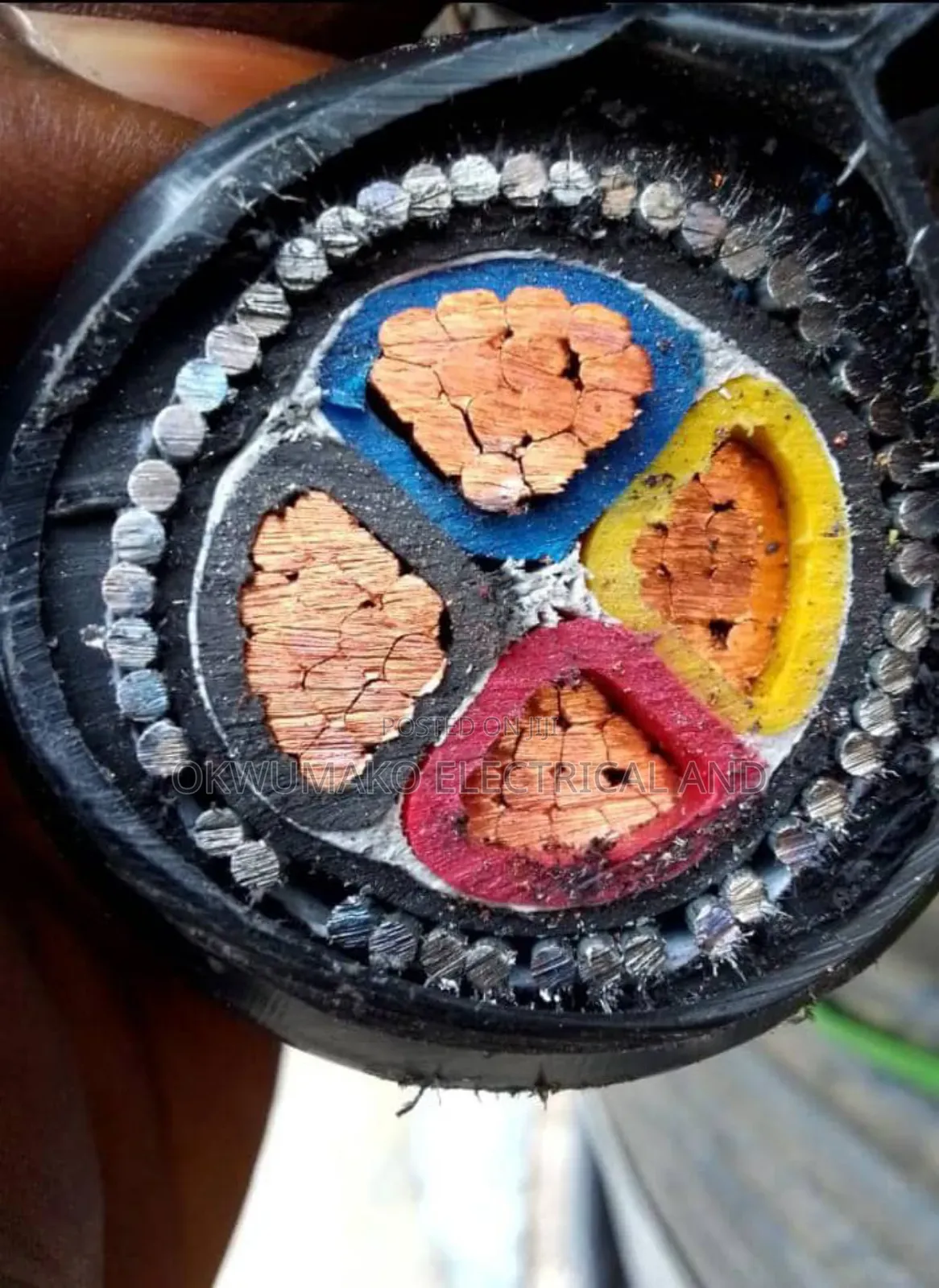 35mm 4core Armored Cable Quality Per