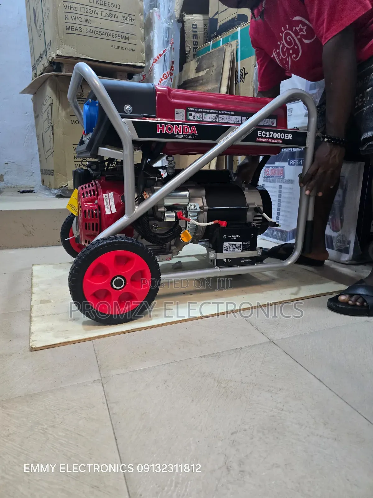 Original Honda Remote Control Petrol Generator 12.5kva