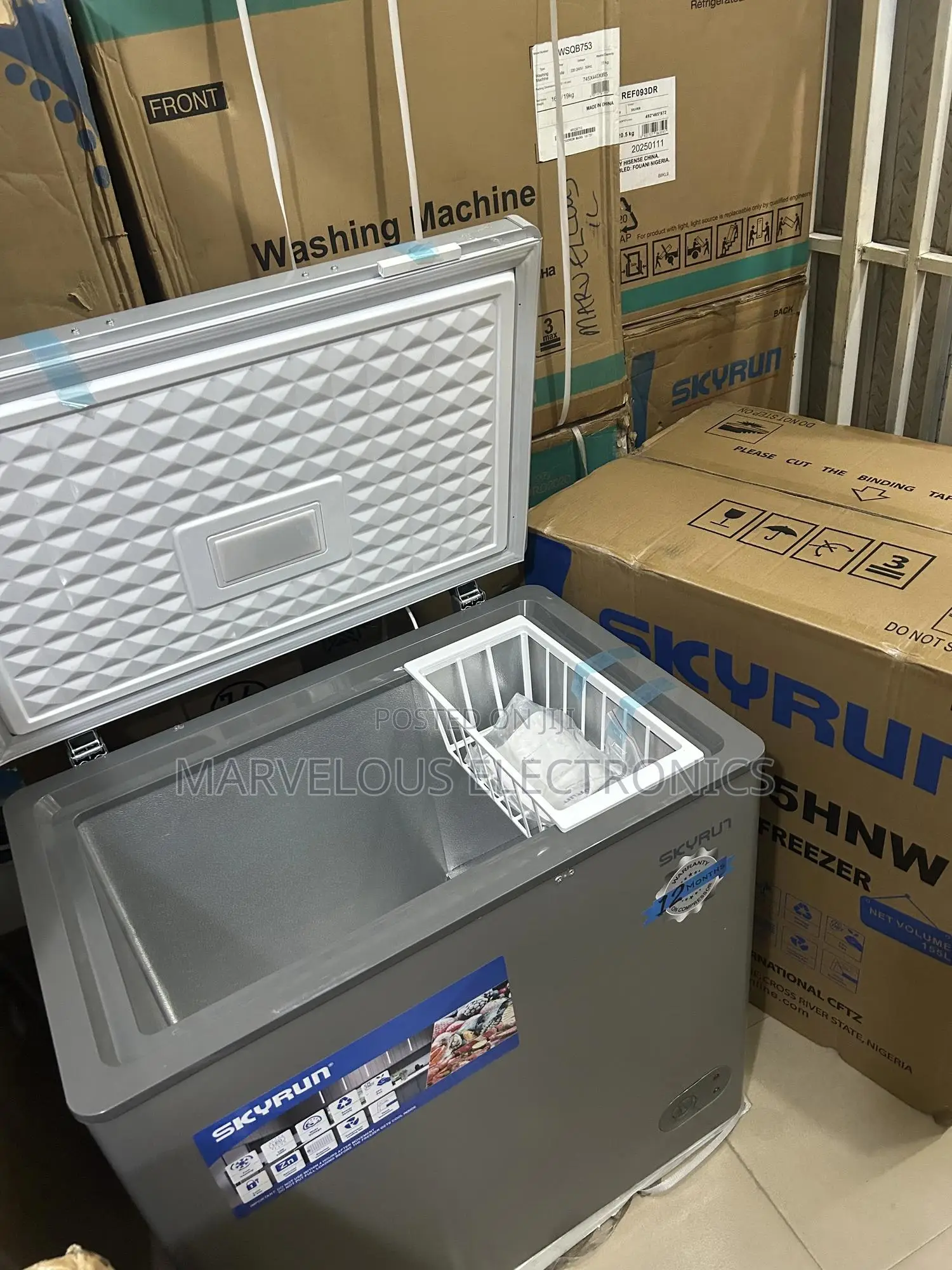 Brand New Copper Engine Super Cooling Skyrun 250litters Chest Freezer