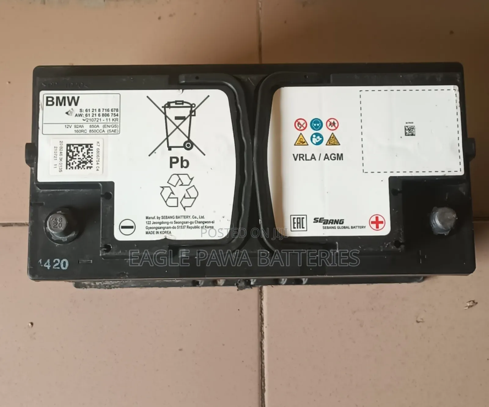 Bmw Agm Battery