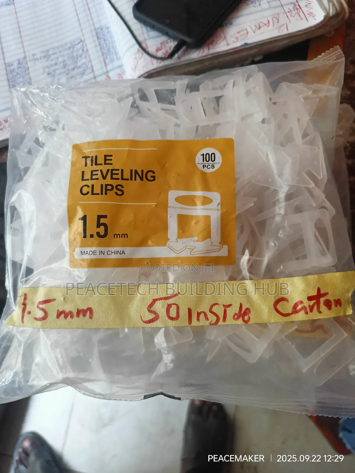 Wedge and Clip Leveling Spacers