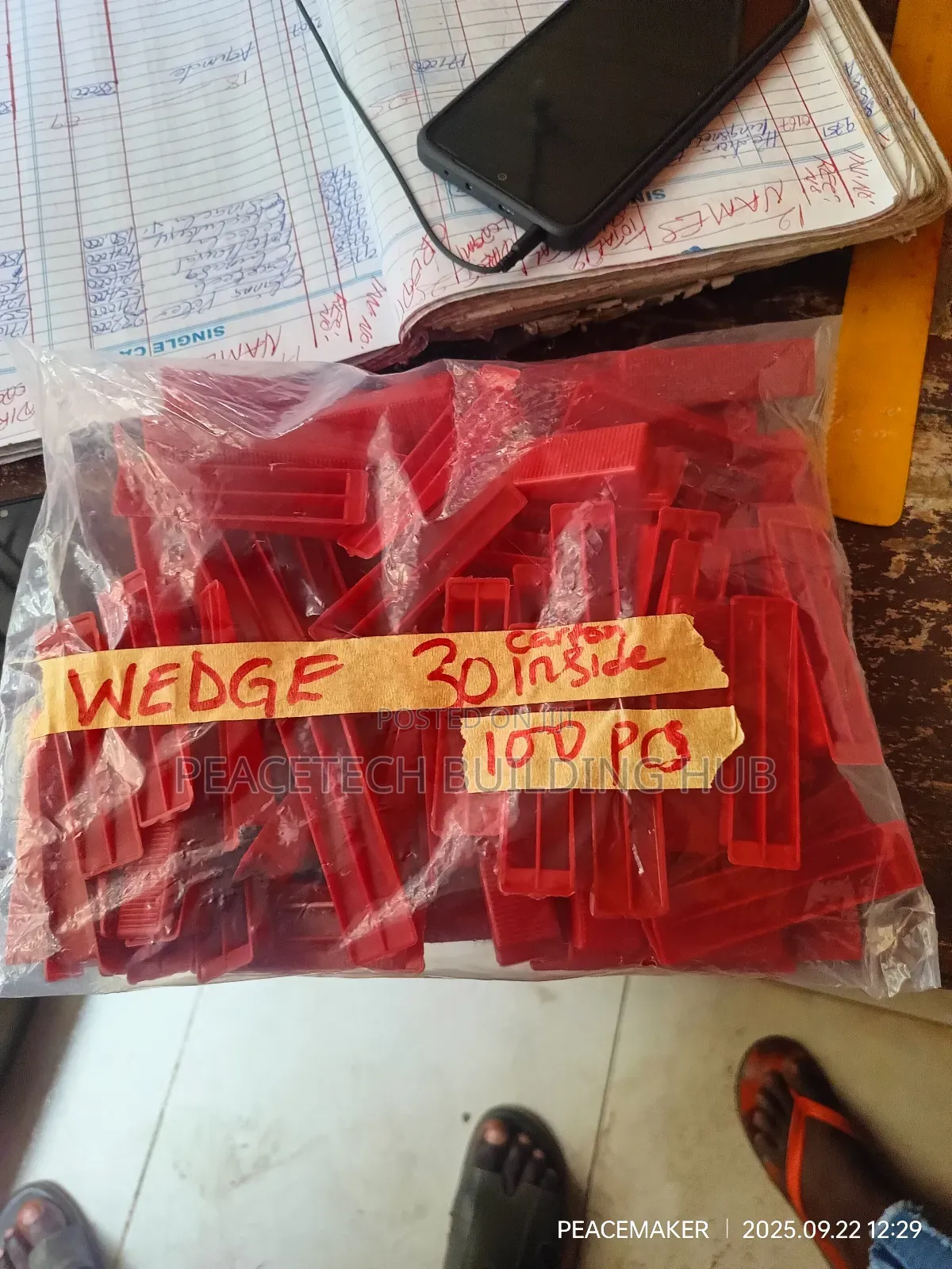 Wedge and Clip Leveling Spacers