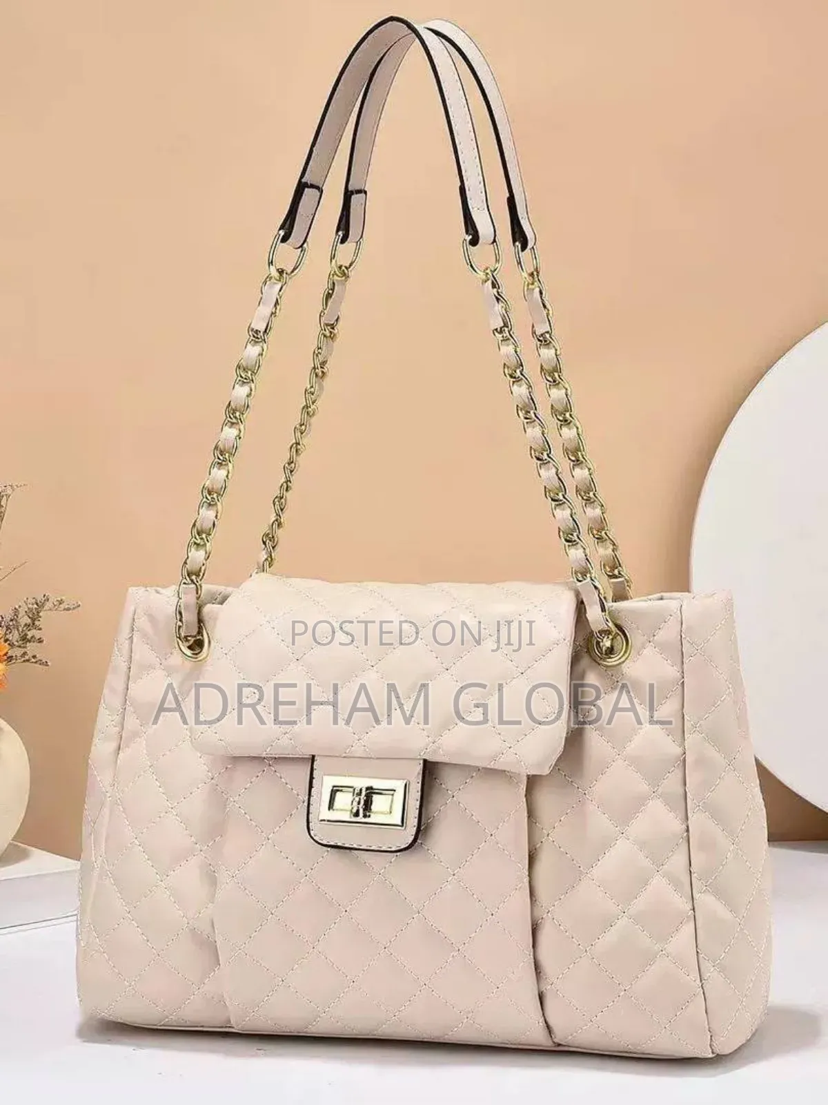Sammy Classy Big Size Quality Leather Ladies Bag Color:Black,Blue,Pink