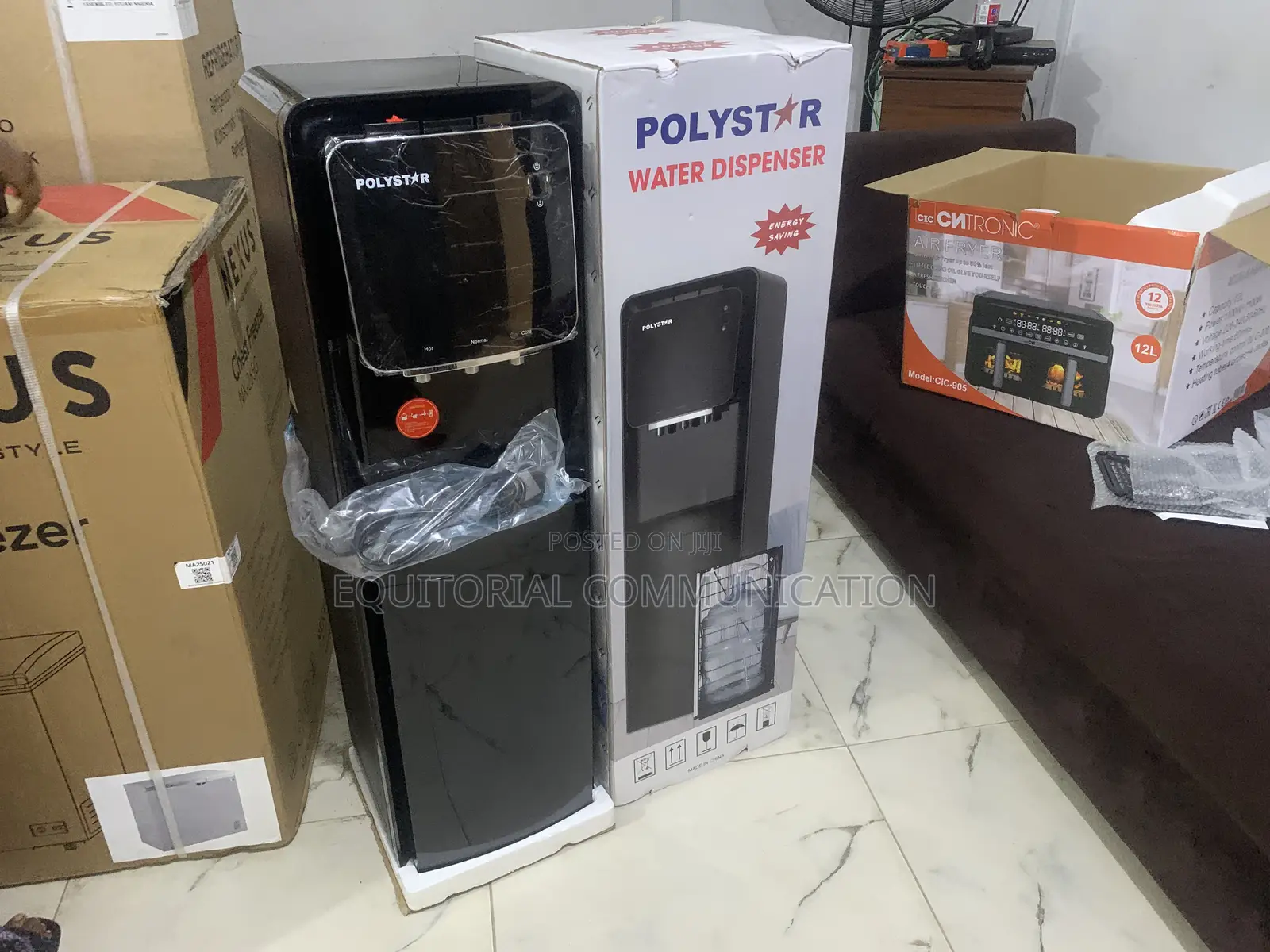Polystar Water Dispenser Pv-R6jx-5blk – Affordable Durable
