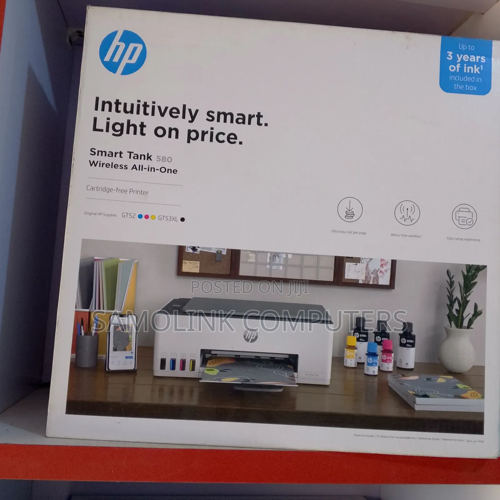 Hp Smart Tank 580 Aio Printer