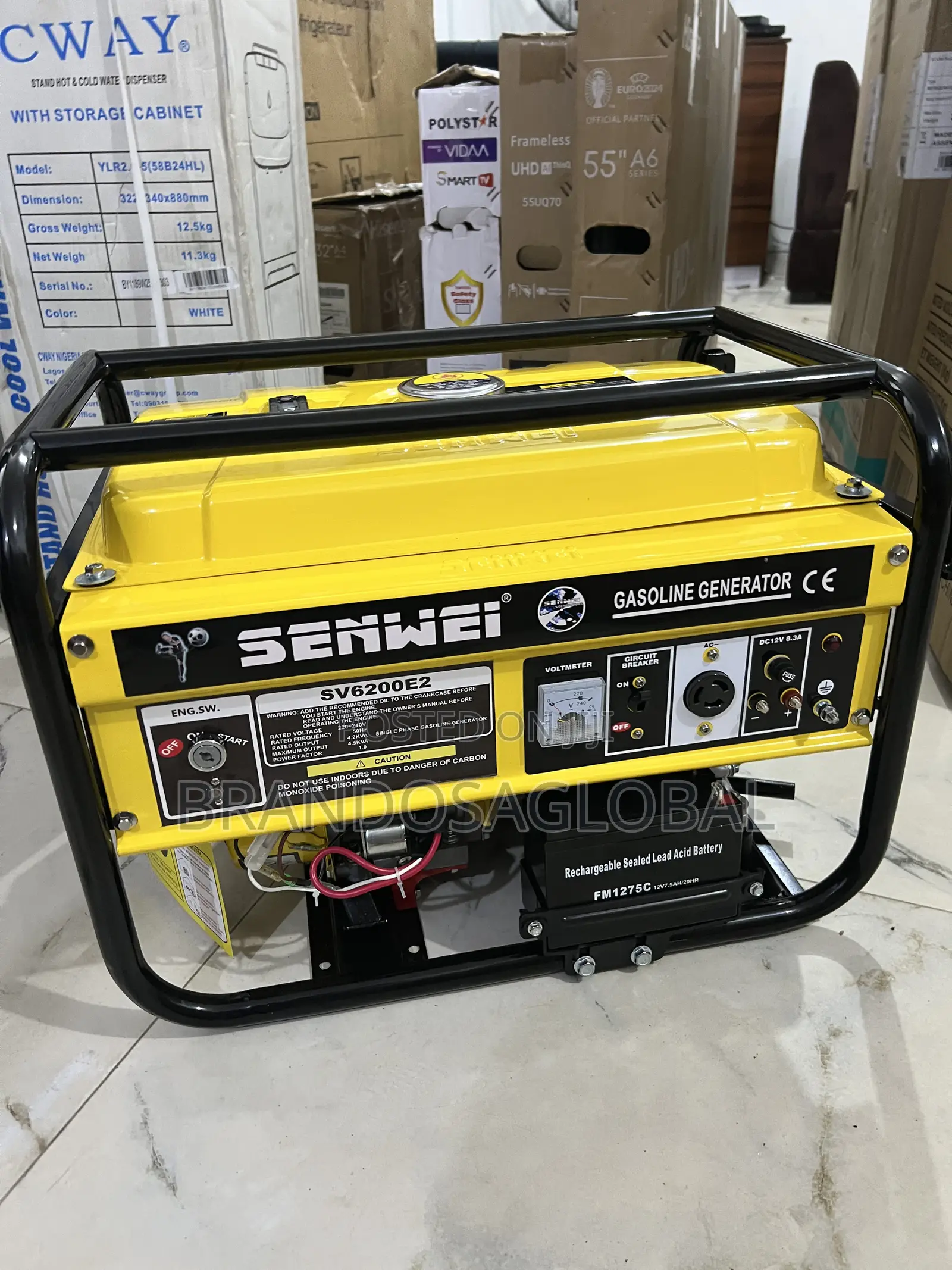 Original Senwei Generator 4.5kva – Sv6200e2