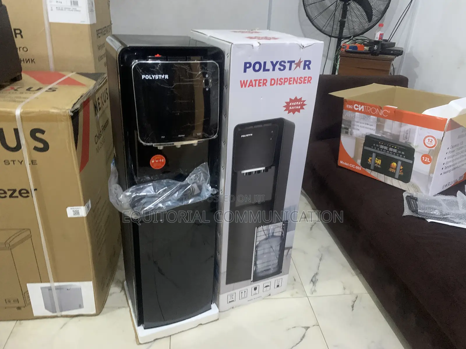 Polystar Pv-R6jx-5blk – Top Bottom Loading Water Dispenser