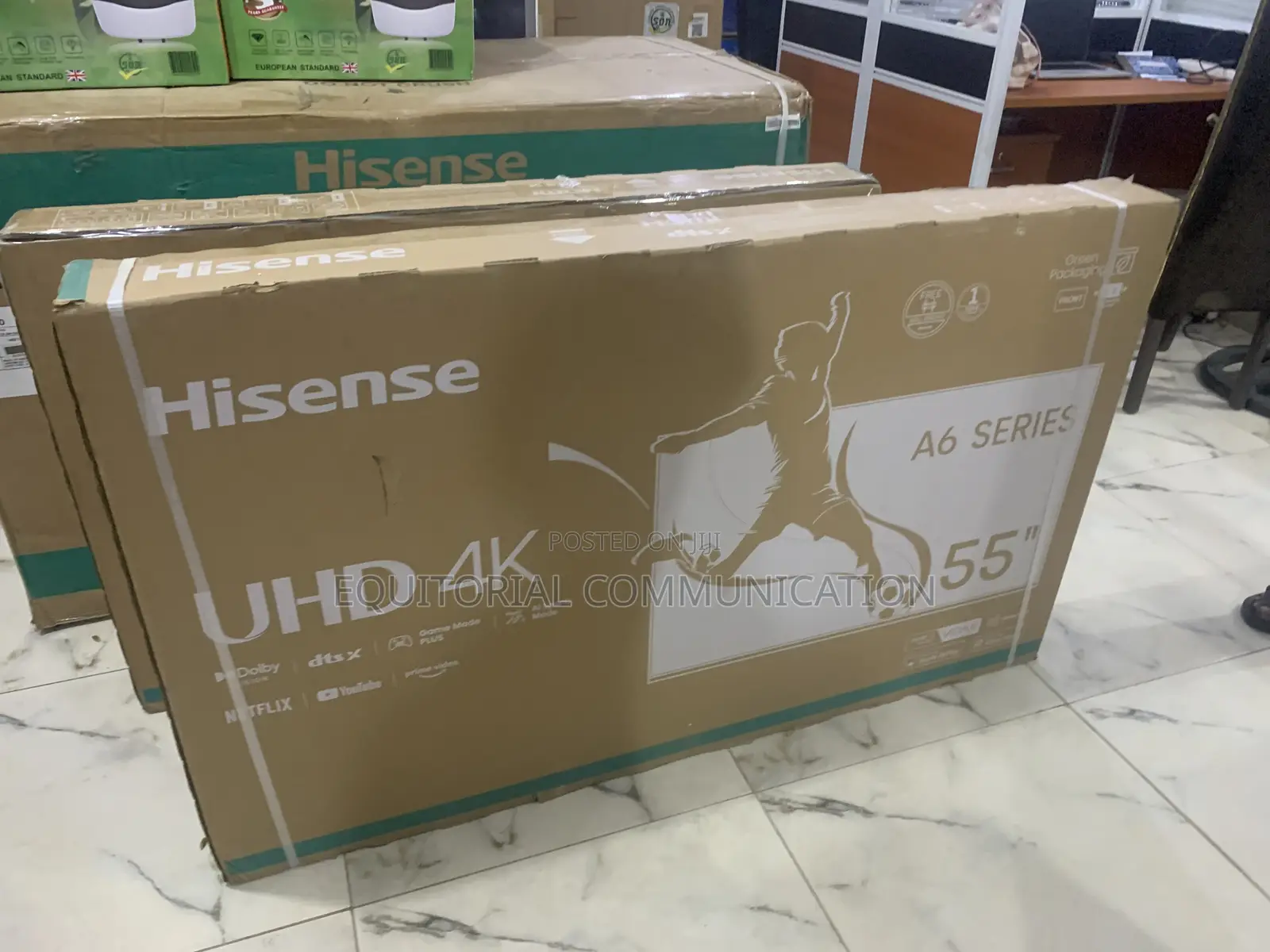 Hisense 55 Inches Smart Tv – Crystal Clear Quality