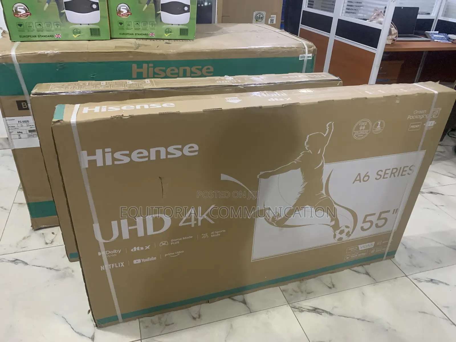 Hisense 55 Inches Smart Tv – Crystal Clear Quality
