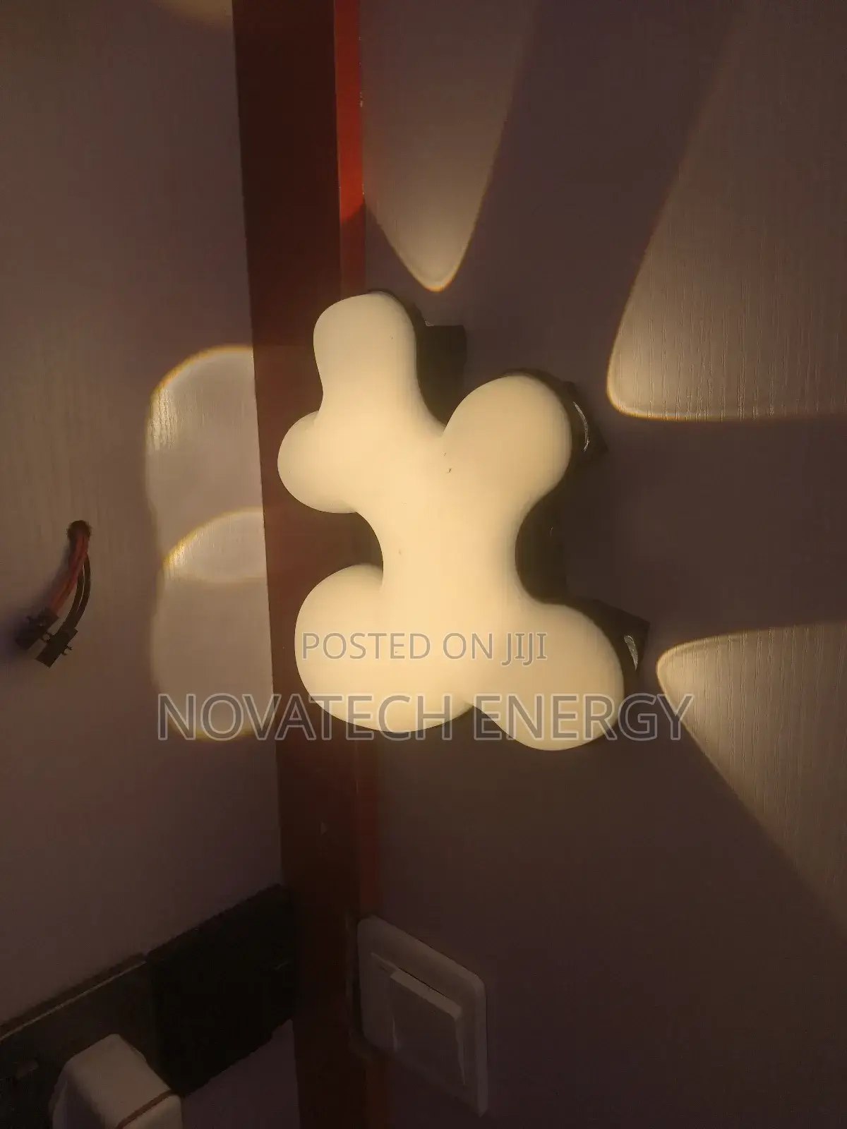 Amoeba 5pointer Lights Luxury Led Wall Bracket for Homes Etc
