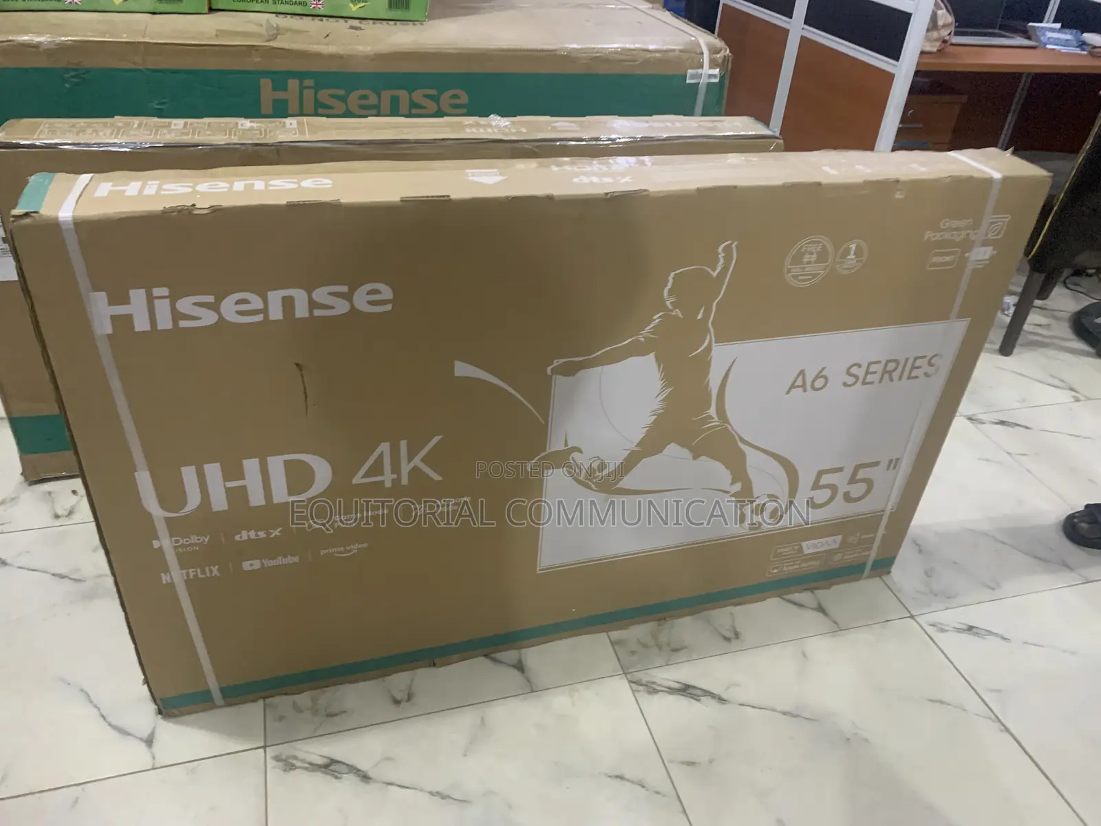 Original Hisense 55 Inches Smart Tv – Great Picture