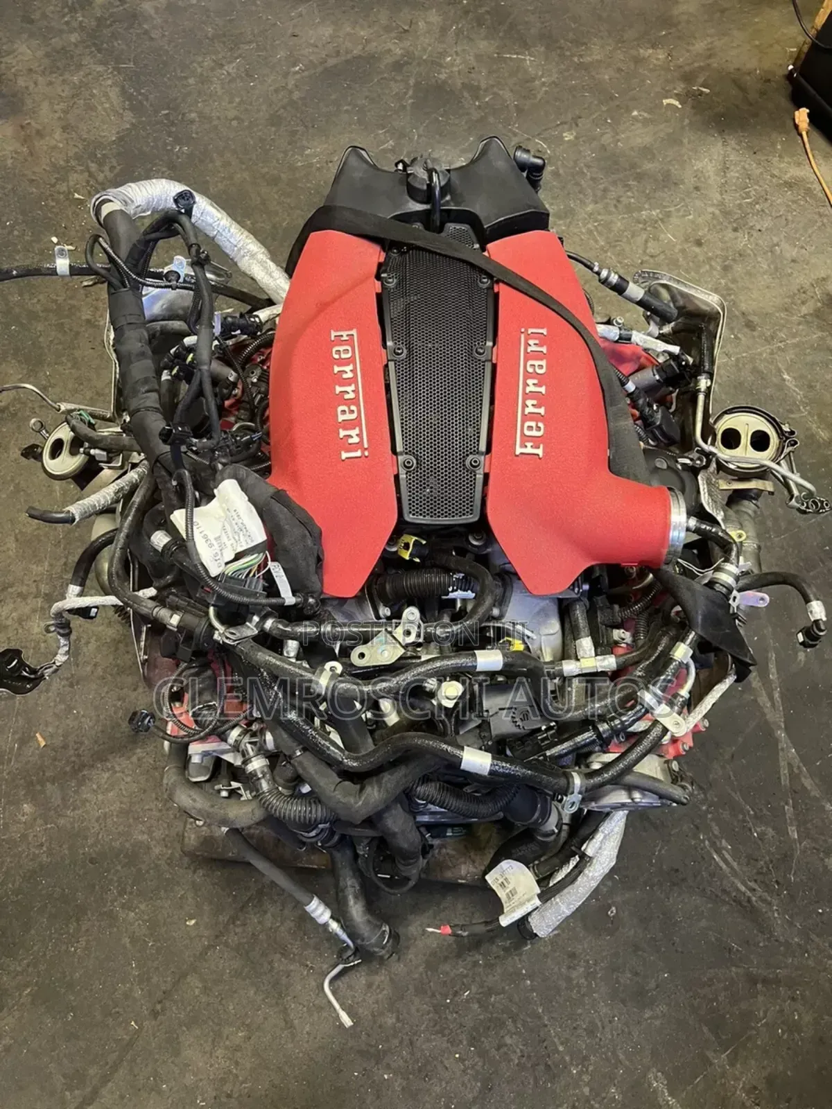 High Quality Certified Complete Twin Turbo V8 Engine Ferrari 488 Gt