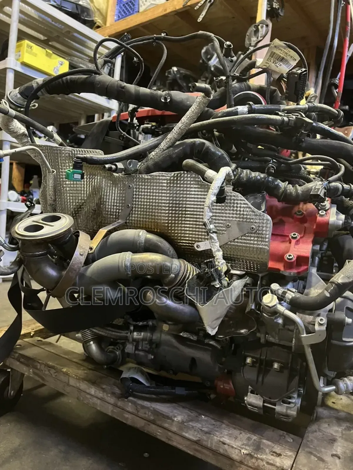 High Quality Certified Complete Twin Turbo V8 Engine Ferrari 488 Gt